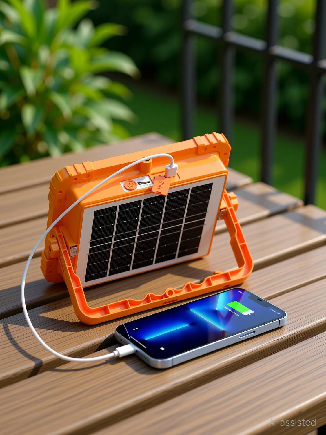 TECHEL PZT20 Solar and USB Charging Lamp - Image 2