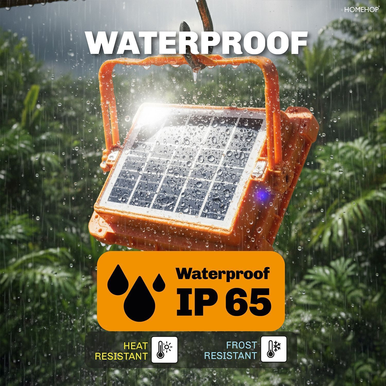 Image of Homehop Solar Emergency led Waterproof Lamp for Home Outdoor Indoor Solar Light Set