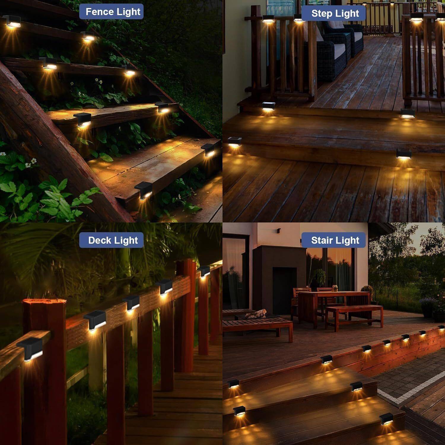 SCANF Solar Fence Lamp Set - Image 4