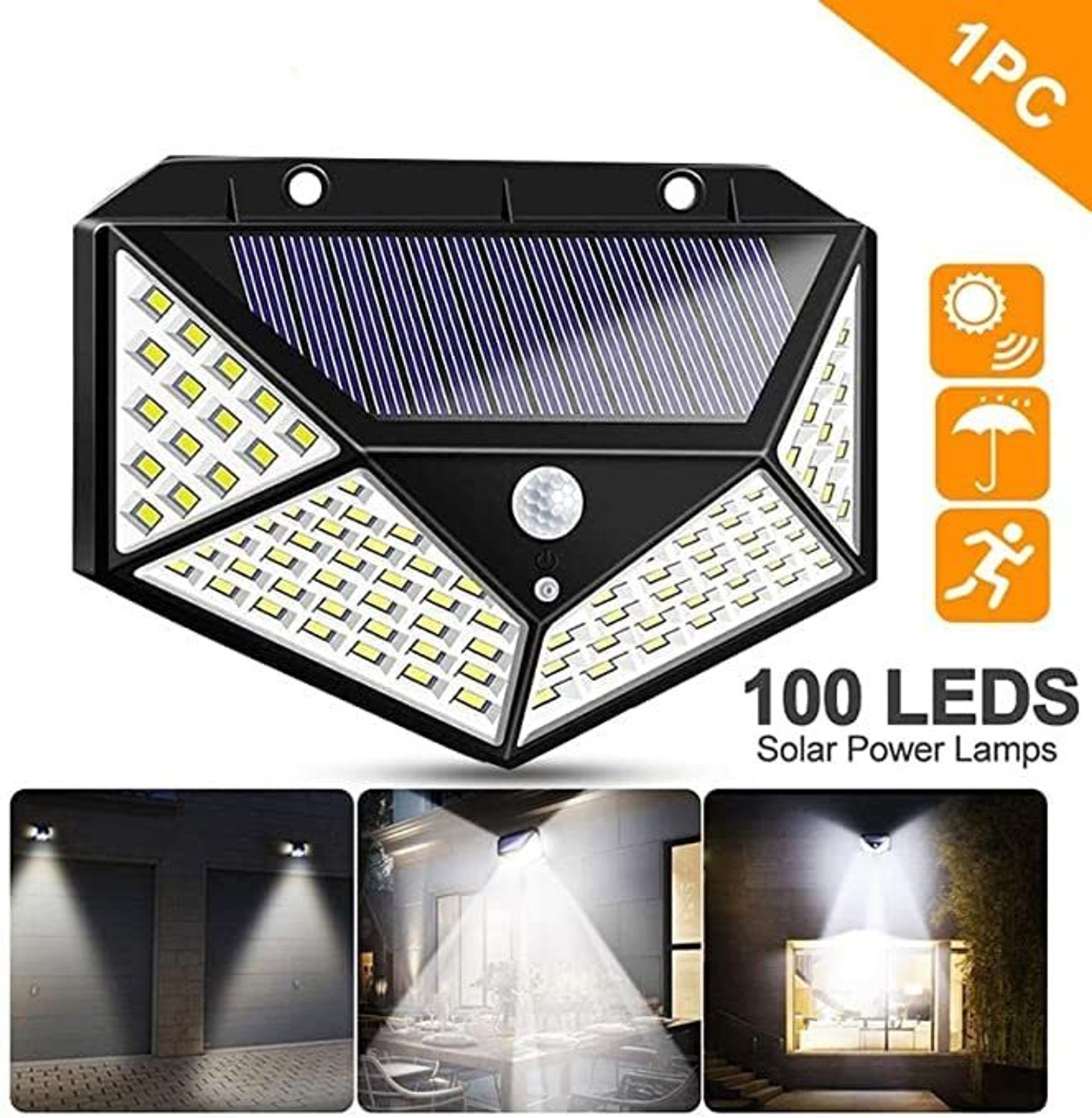 Image of brothars Solar Lights with Motion Sensor Wireless Waterproof Night Spotlight for Outdoor Solar Light Set