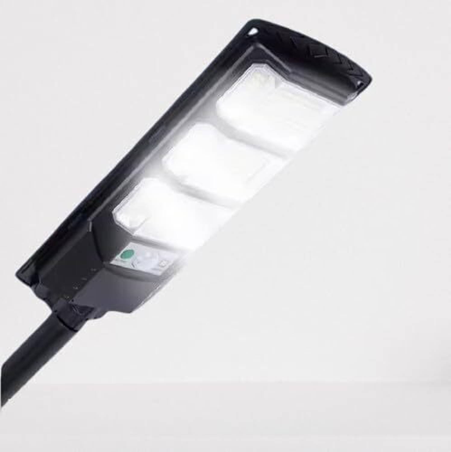 Adiohub Solar Street Lights Outdoor Waterproof 144 LED 60 W Solar Dusk to Dawn Flood Solar Light Set