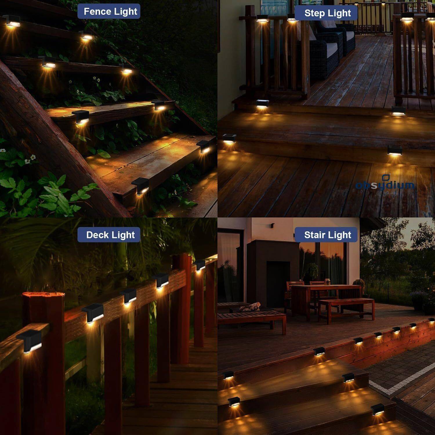 Bonsly Solar Deck Light 4Pcs - Image 5