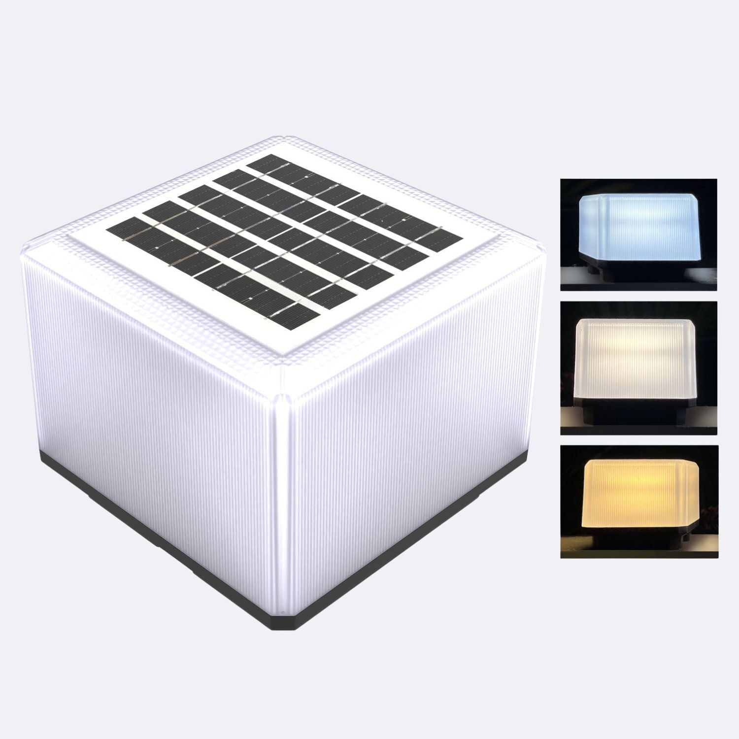 Image of Homehop Solar 18W LED Outdoor Lights Automatic Waterproof Gate Wall Lamp for Home Garden Solar Light Set