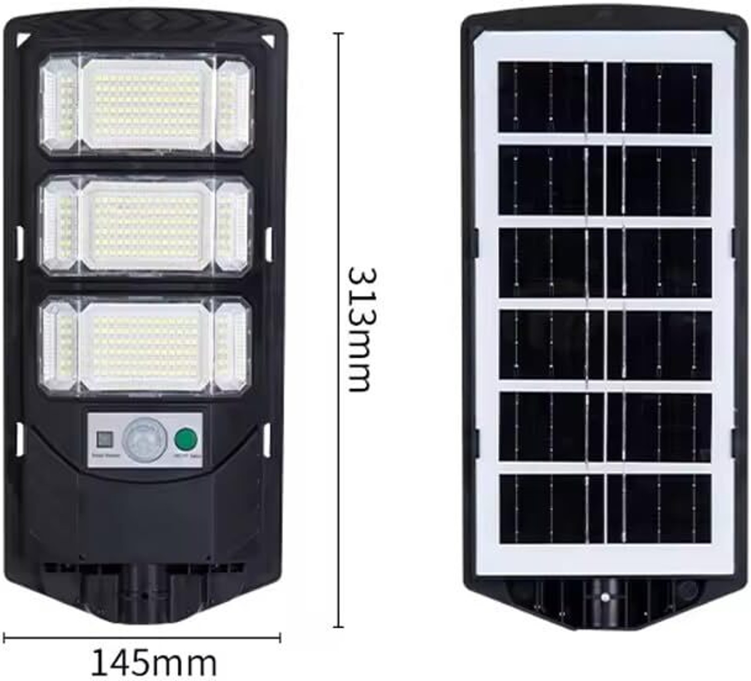 Image of Wengonvila Solar Powered LED Street Light | Motion Sensor Waterproof Street Lamp Solar Light Set