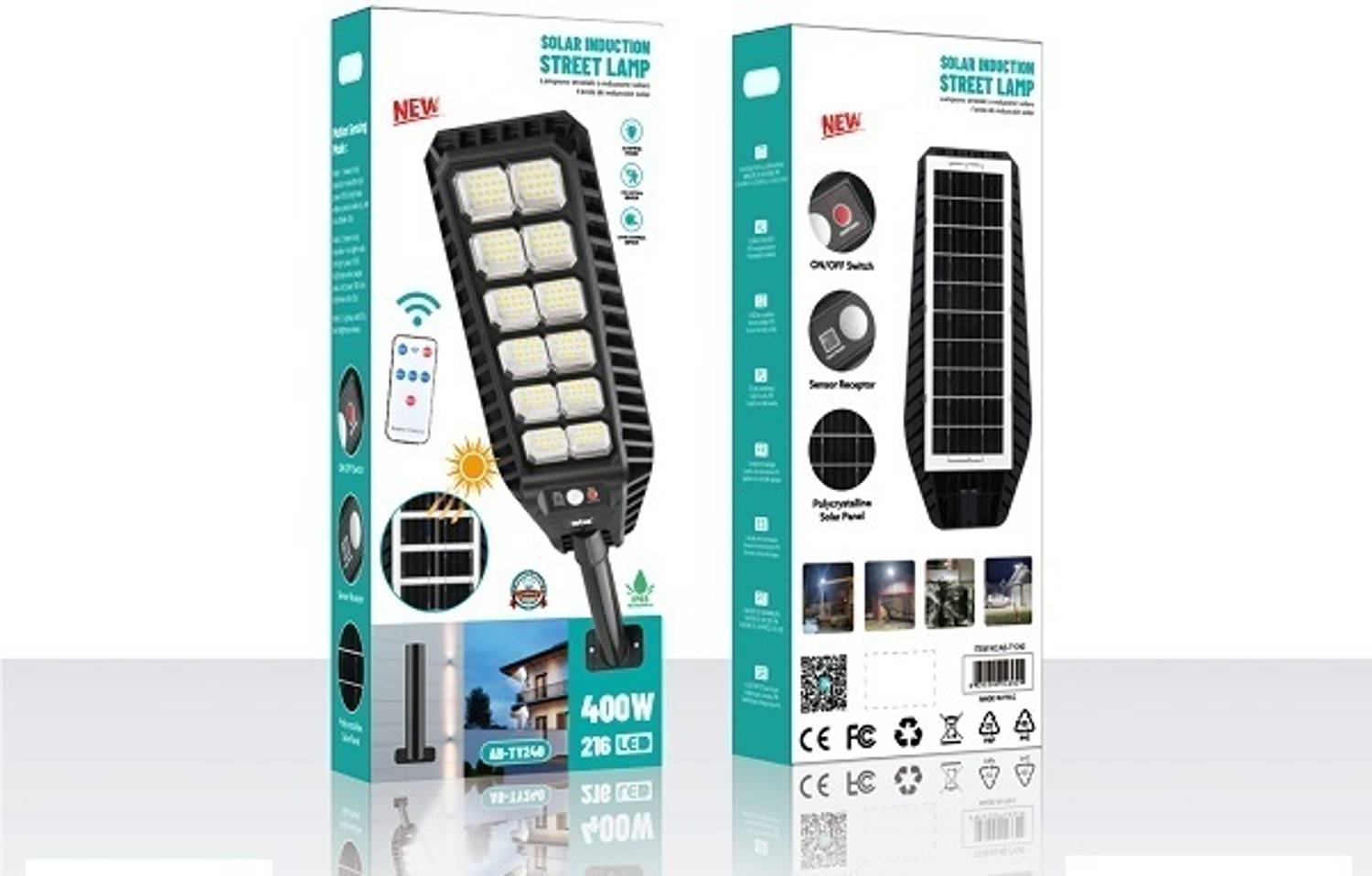 Care 4 ultra bright Solar lIGHT 400W Solar Light Set