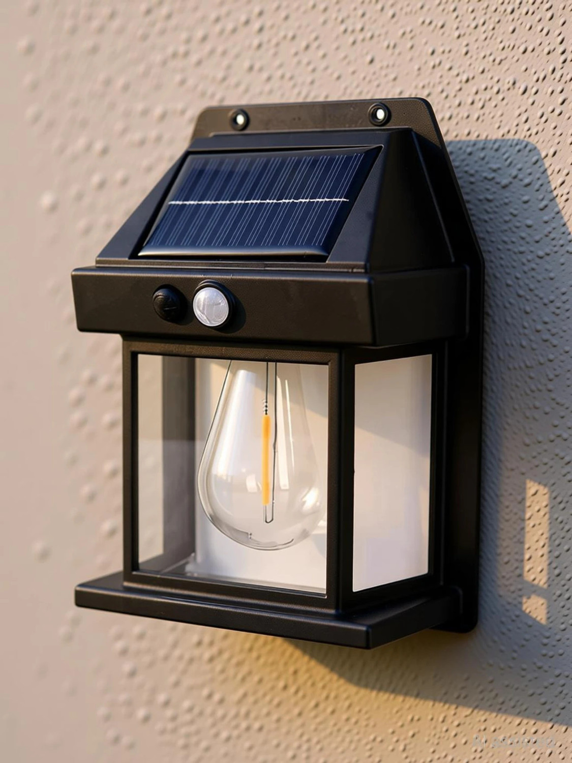 Image of QARB Solar Motion Sensor Light | Waterproof | Auto ON /OFF | Garden, Home & Gate Solar Light Set
