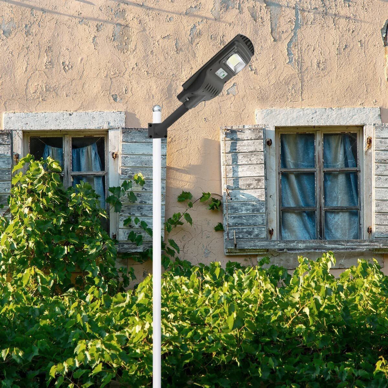 Image of SSUCA Solar Street Light 30W Motion Sensor Wall Home Garden Waterproof, Without Pole Solar Light Set