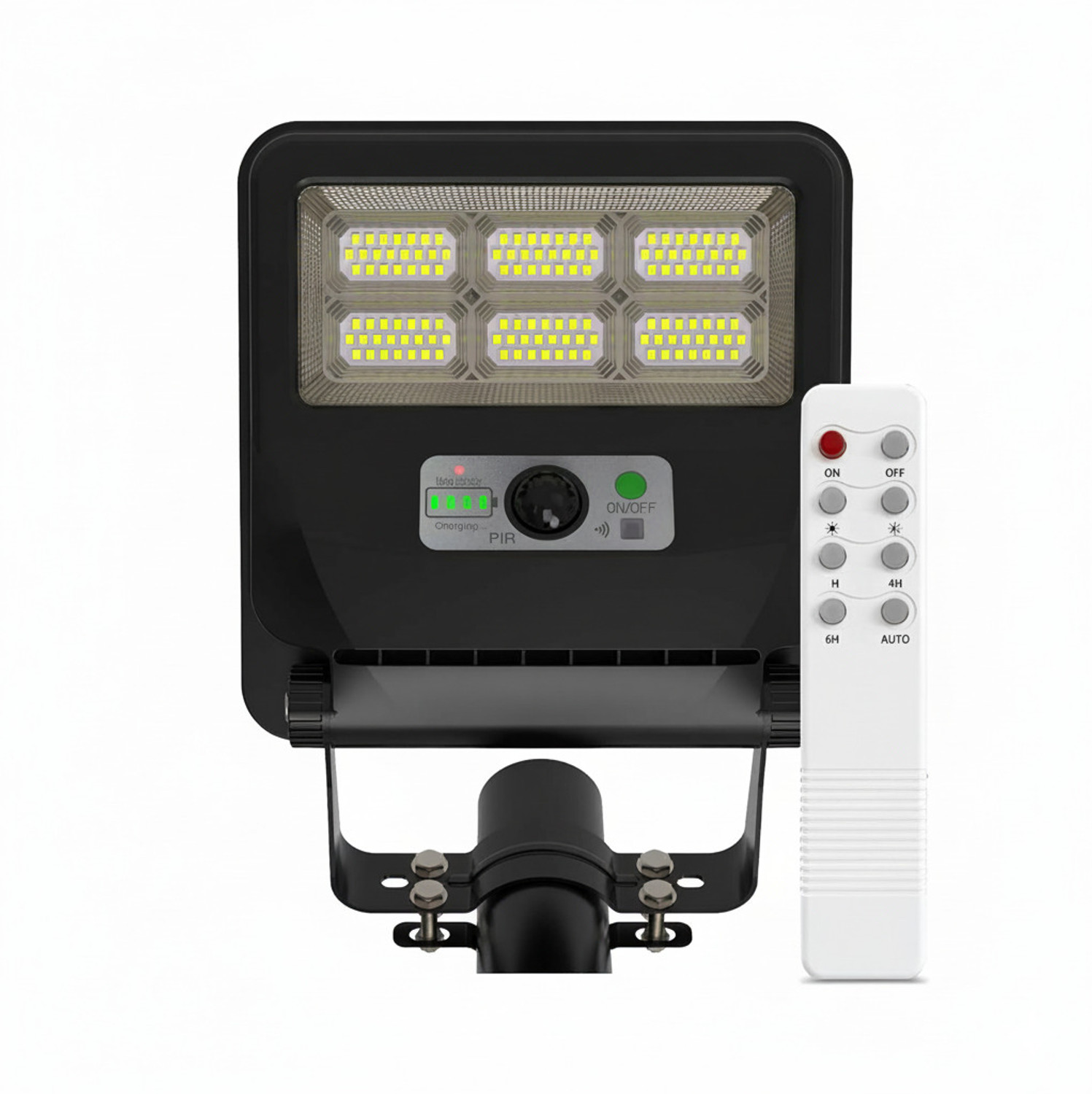 Image of LUPPRA Outdoor Solar Fence & Step Lights - Energy Saving, Warm White (Set of 4) Solar Light Set