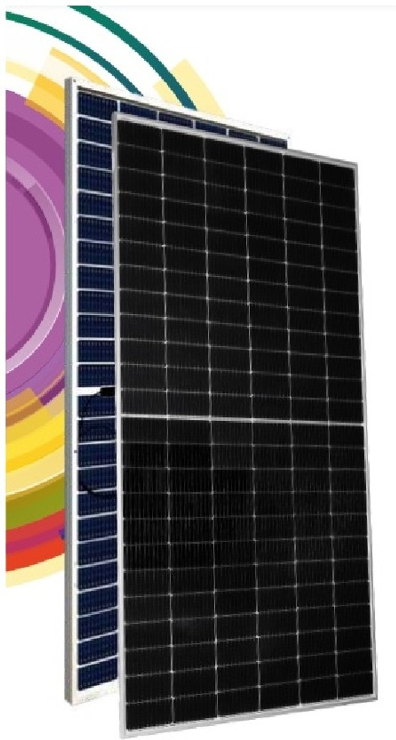 Image of LUMINOUS solar panel 590 watt high-efficiency N-type TOPCon or Mono PERC half-cut Solar Panel