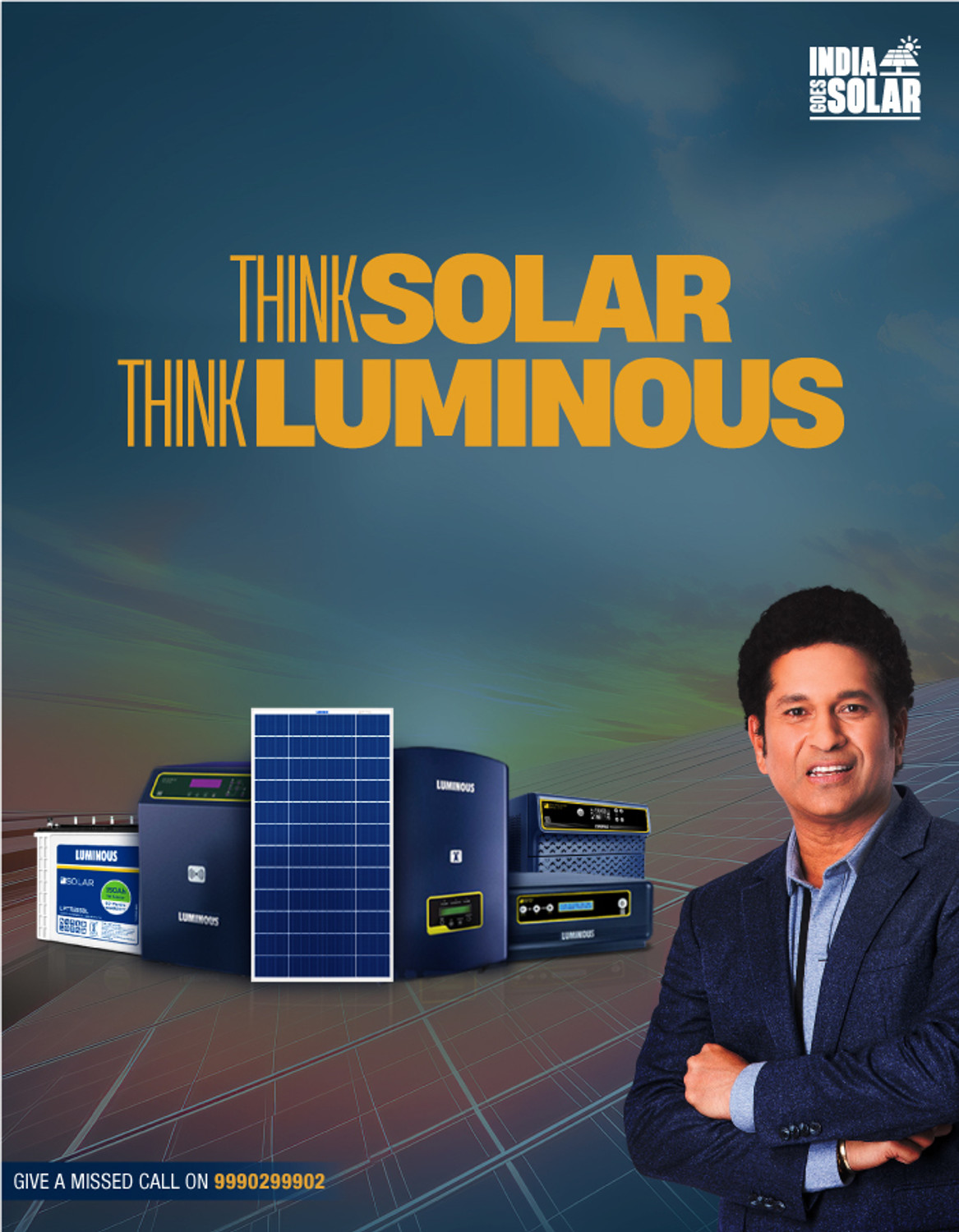 Image of LUMINOUS LPTT12150H*2pcs + NXG 2350 + 590w*3pcs Flooded Solar Battery