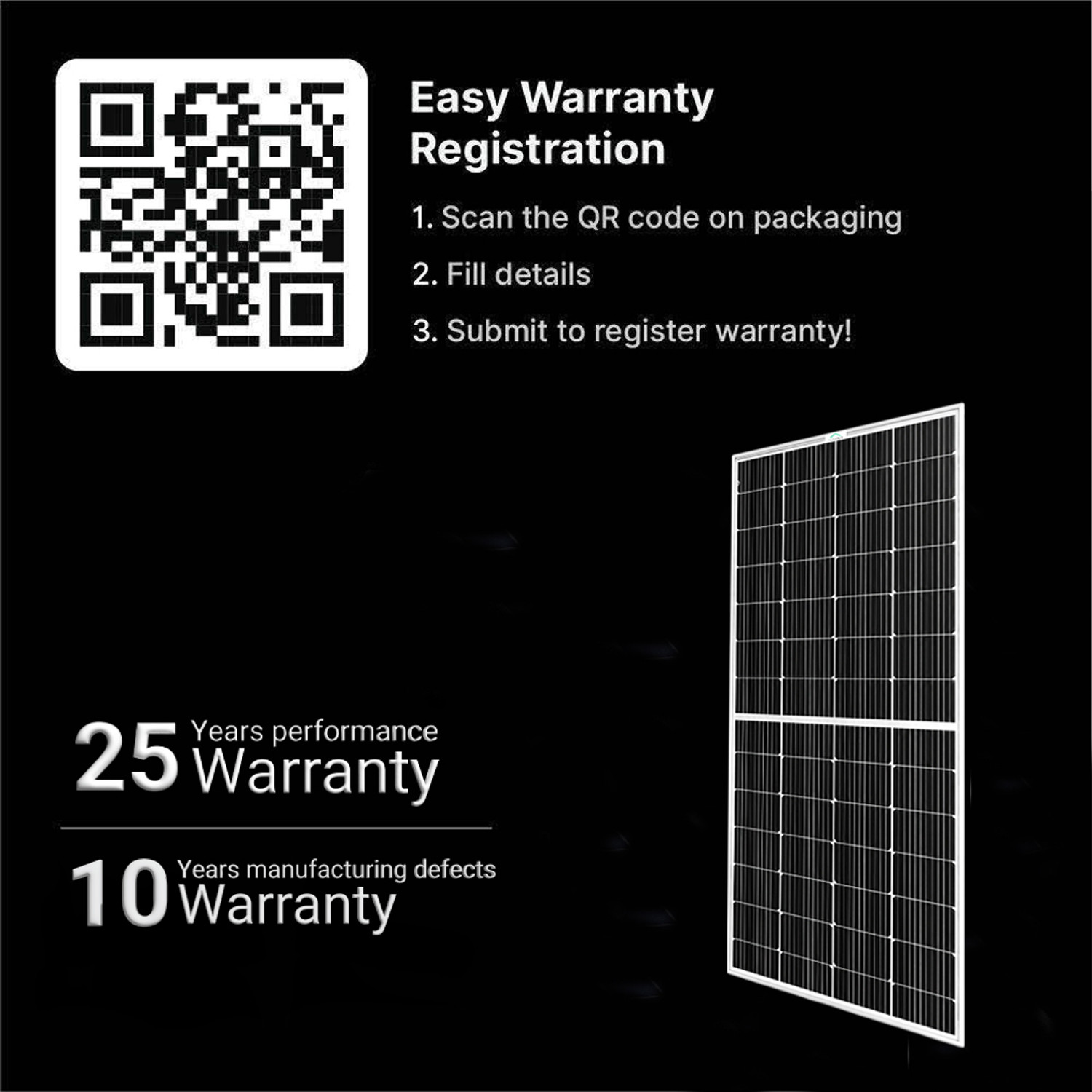 Image of ZunSolar 220W Bifacial Mono PERC Solar Panel