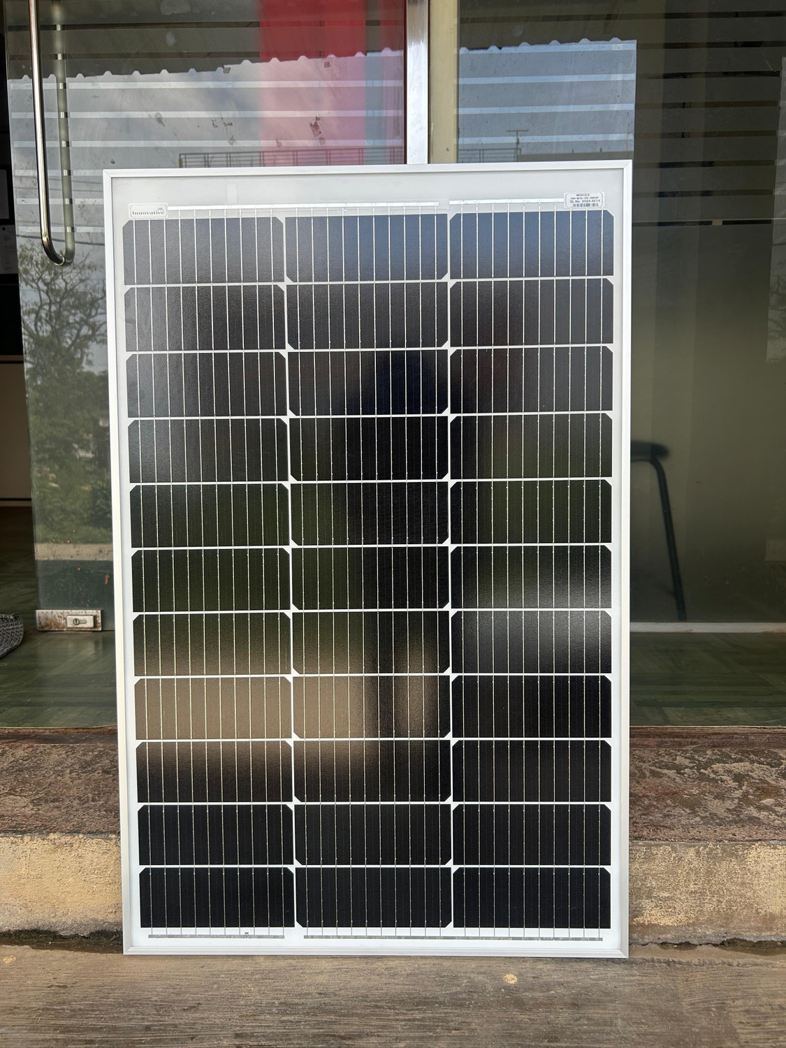 Image of Innovative InnovaEDGE 100Watt 12V Mono PERC Solar Panel High Efficiency, A-Grade Solar Panel