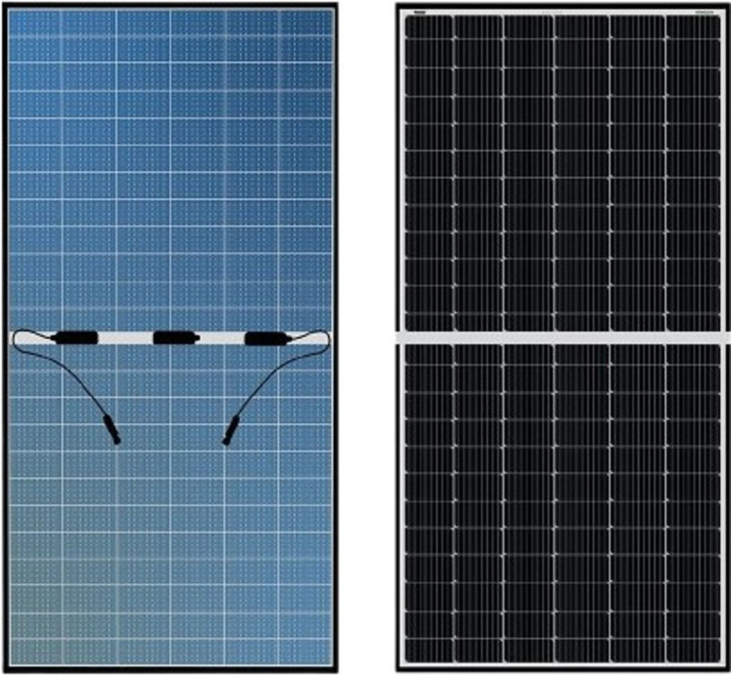 Image of LUMINOUS solar panel 590 watt high-efficiency N-type TOPCon or Mono PERC half-cut Solar Panel