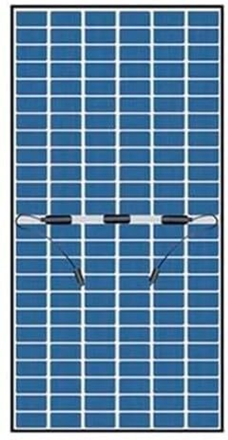 Image of LOOM SOLAR 600W Bifacial Pack of 1 Solar Panel
