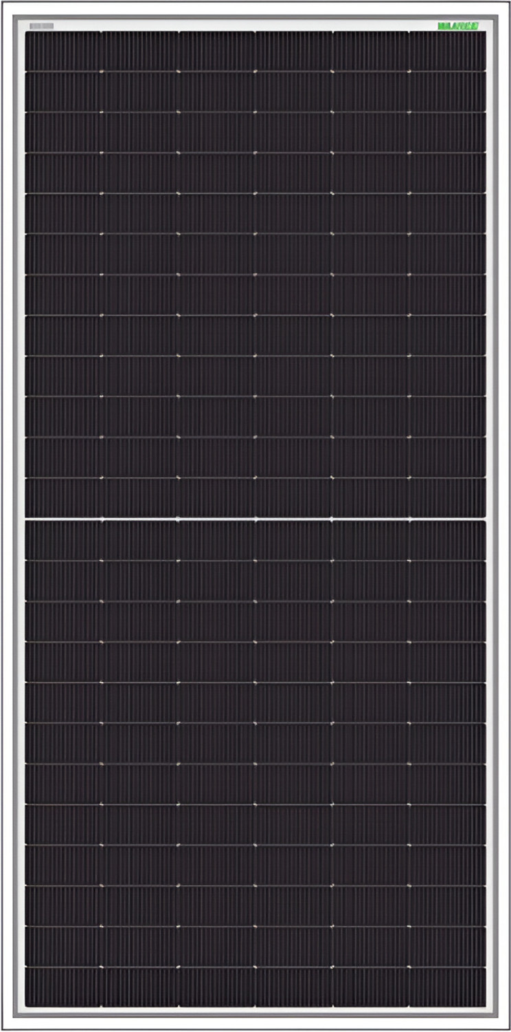 Image of WAAREE 695 W Framed Dual Glass Bifacial- N-Type || Dual Glass High Efficiency Solar Panel