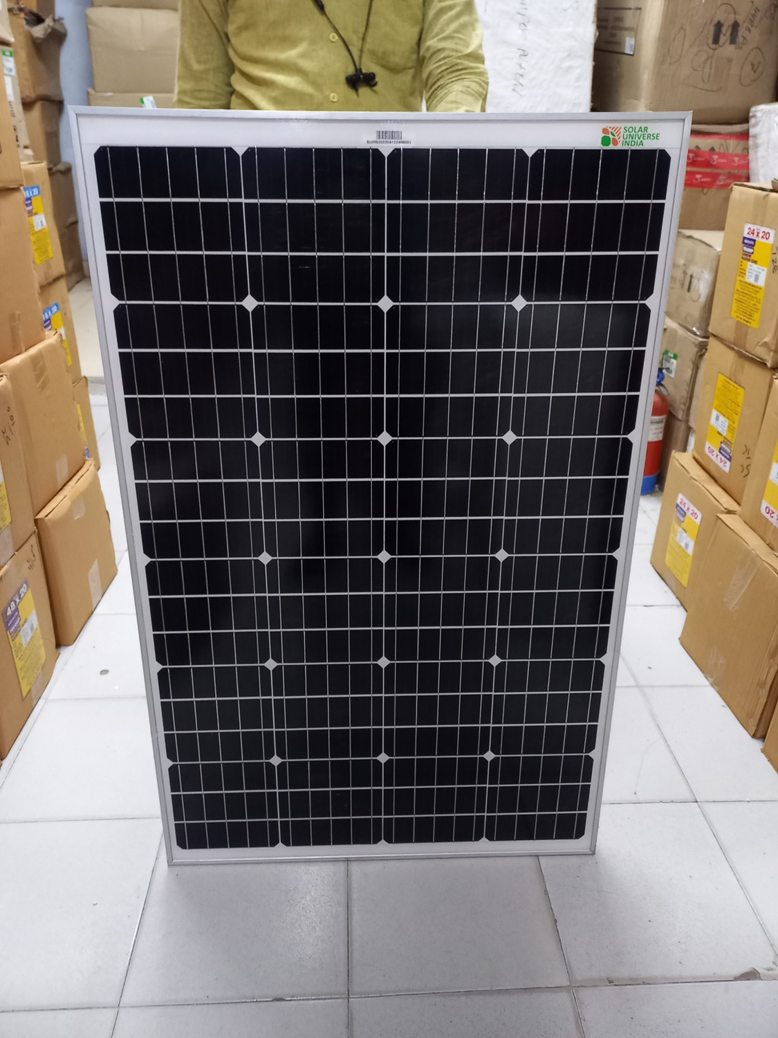 Image of Solar Universe 125W SPV Mono - 2PC Carton Solar Panel