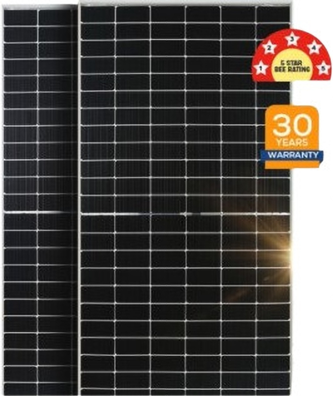 Image of LUMINOUS solar panel 590 watt high-efficiency N-type TOPCon or Mono PERC half-cut Solar Panel