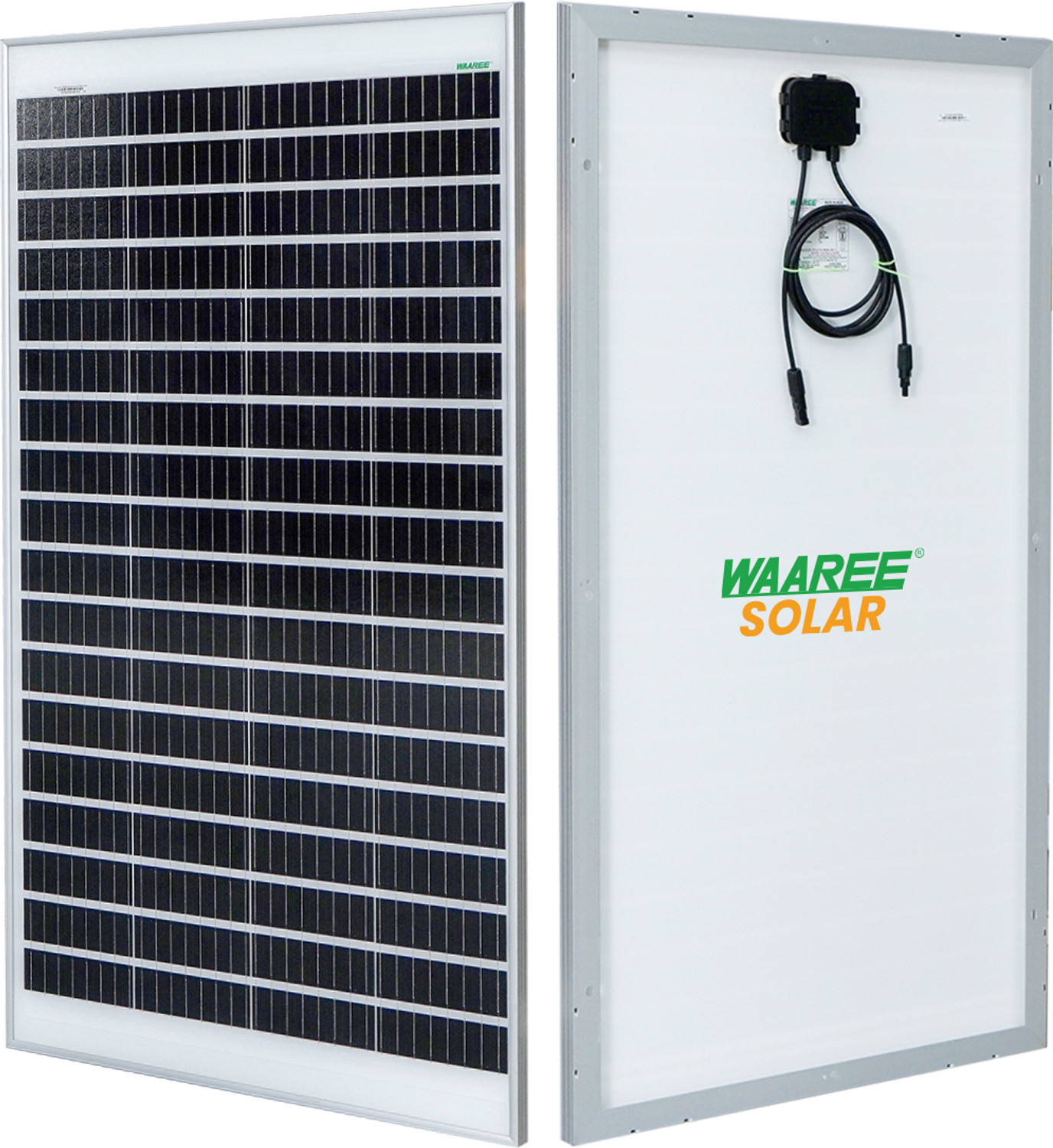 Image of WAAREE 250 Watt 12 Volt Monocrystalline Solar Panel