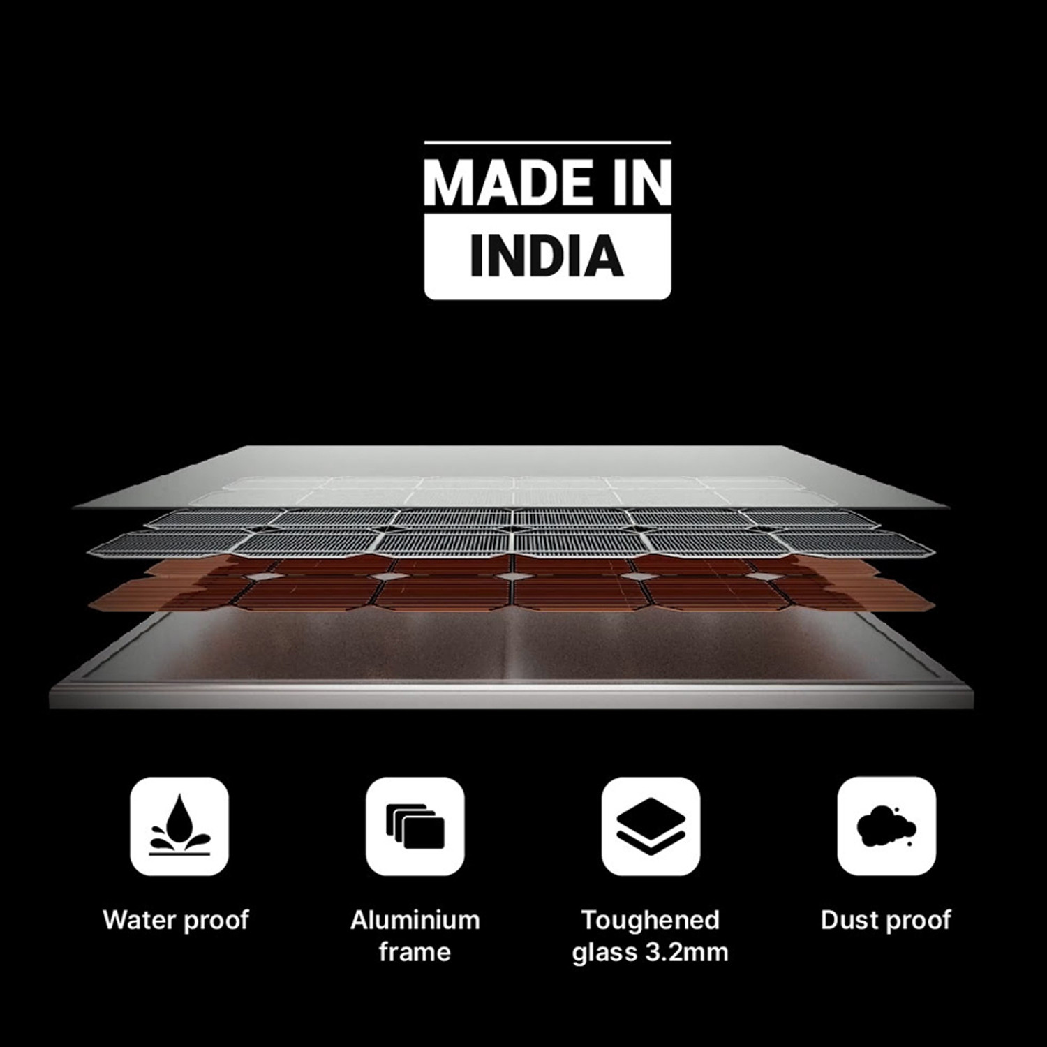 Image of ZunSolar 220W Bifacial Mono PERC Solar Panel