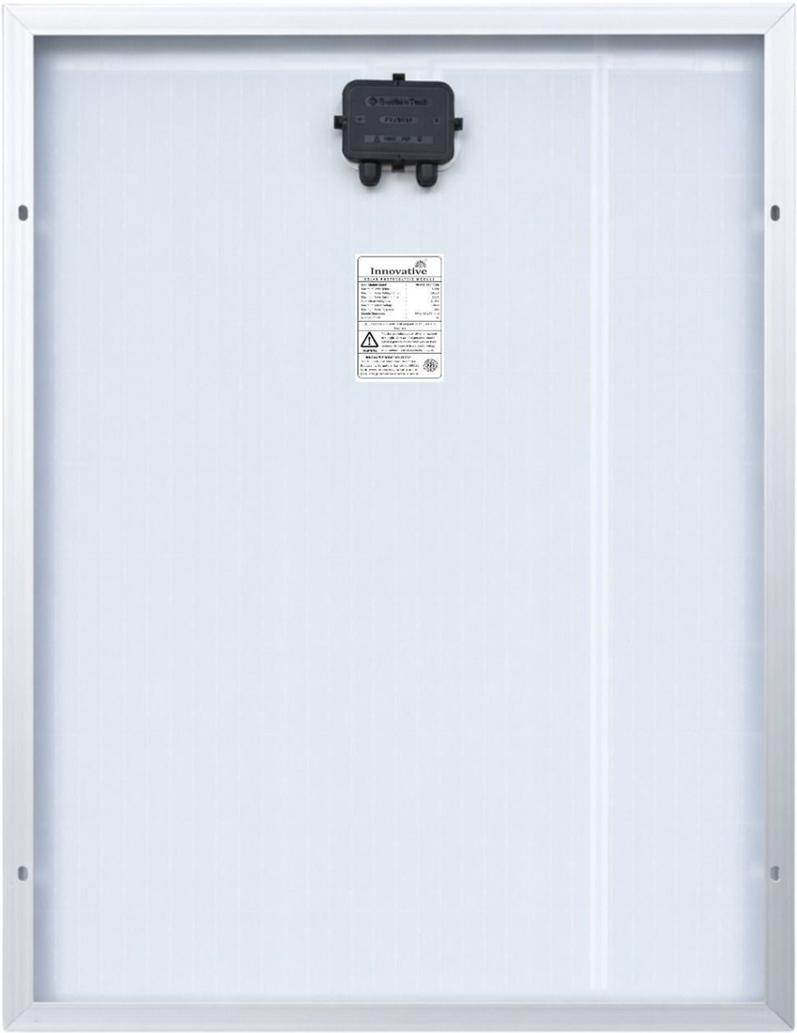 Image of Innovative InnovaEDGE 100Watt 12V Mono PERC Solar Panel High Efficiency, A-Grade Solar Panel