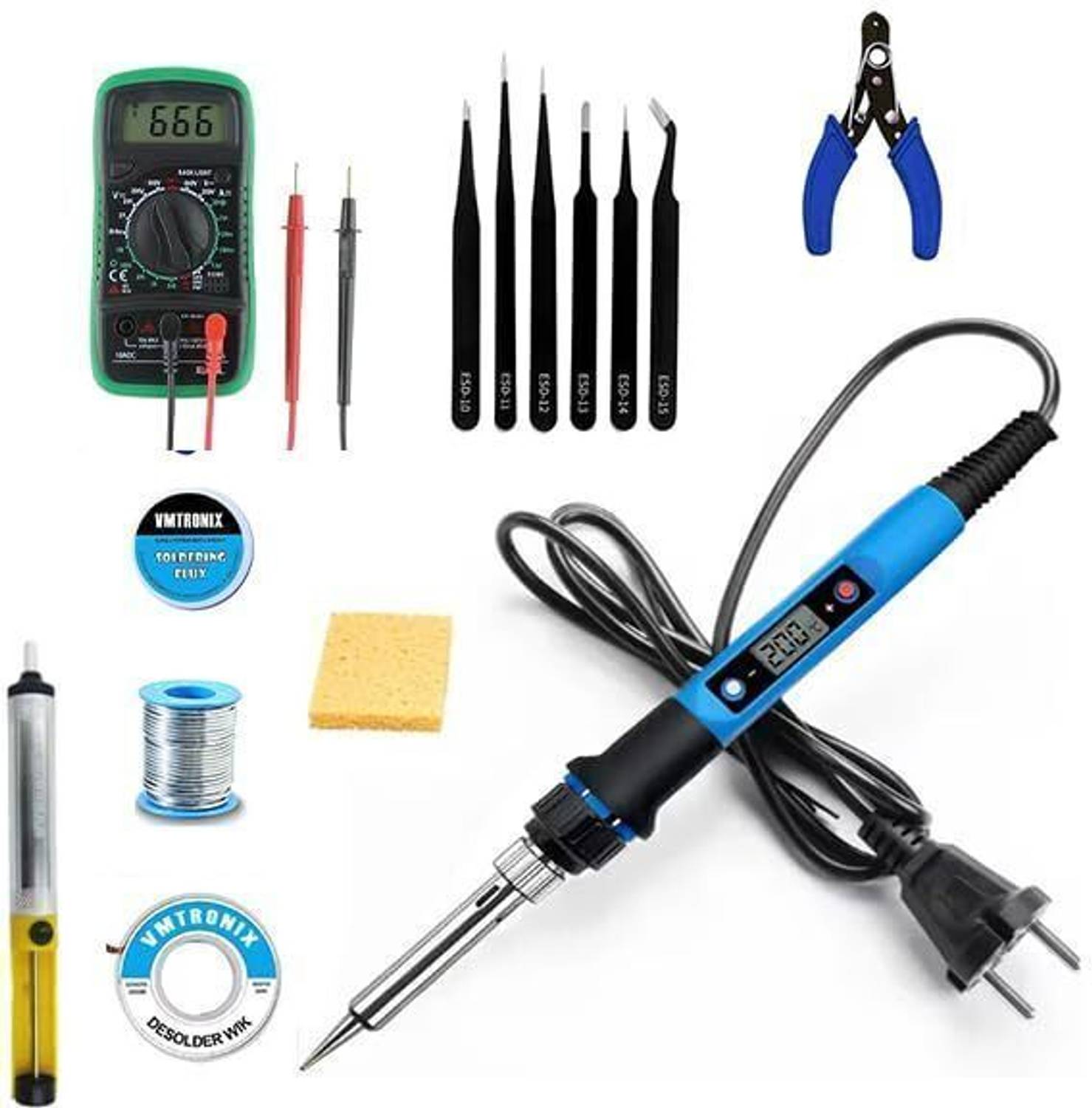 VMTRONIX 80W 220V Soldering Iron Kit - Image 1