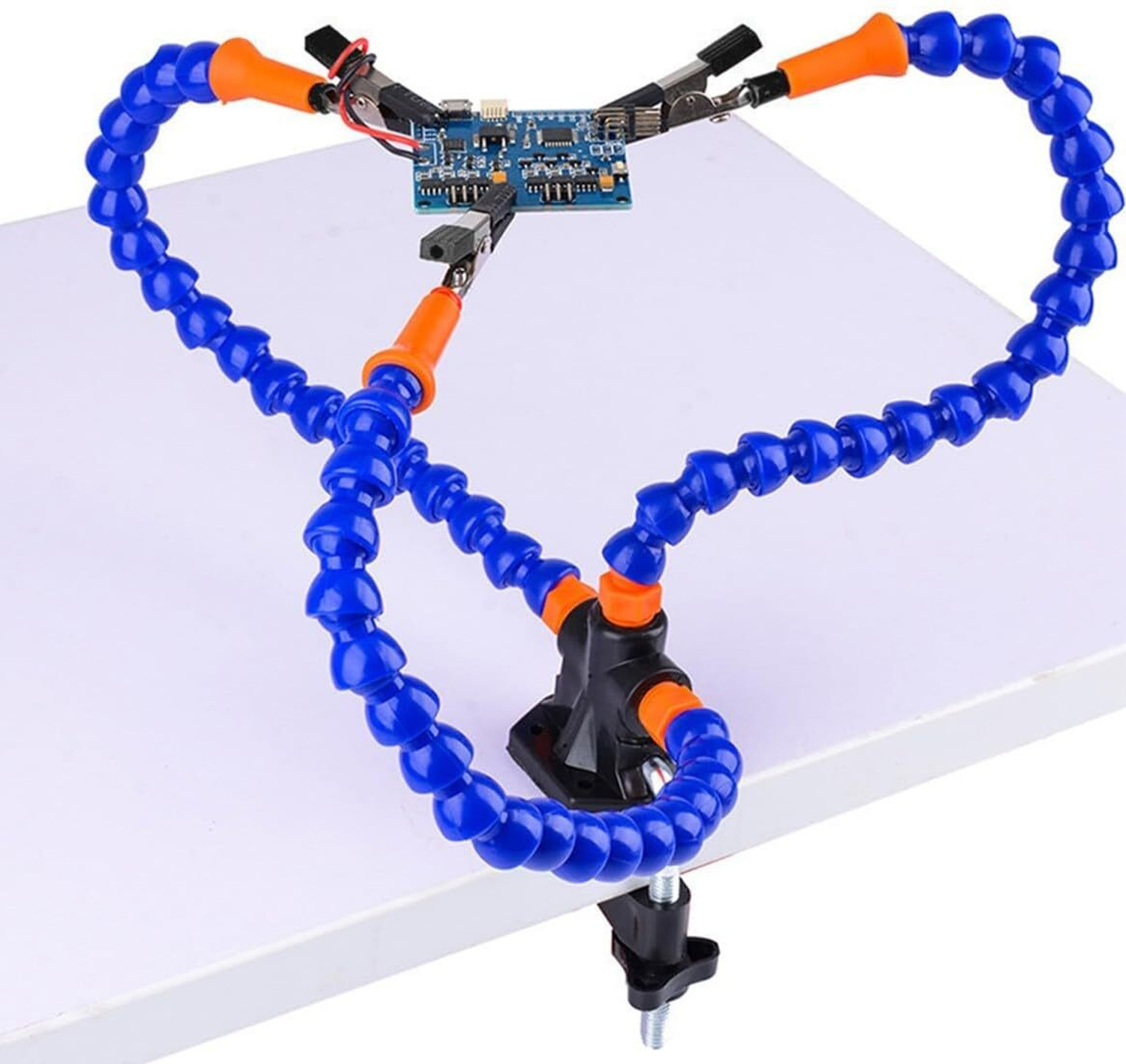 Image of Inditrust PCB Holder Vise Table Clamp for Electronics Repair, DIY & Craft Work 0 W Simple