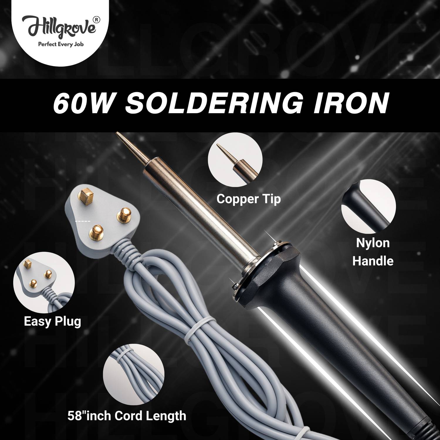 Hillgrove HGCM1418M1 3in1 60W Soldering Iron - Image 2