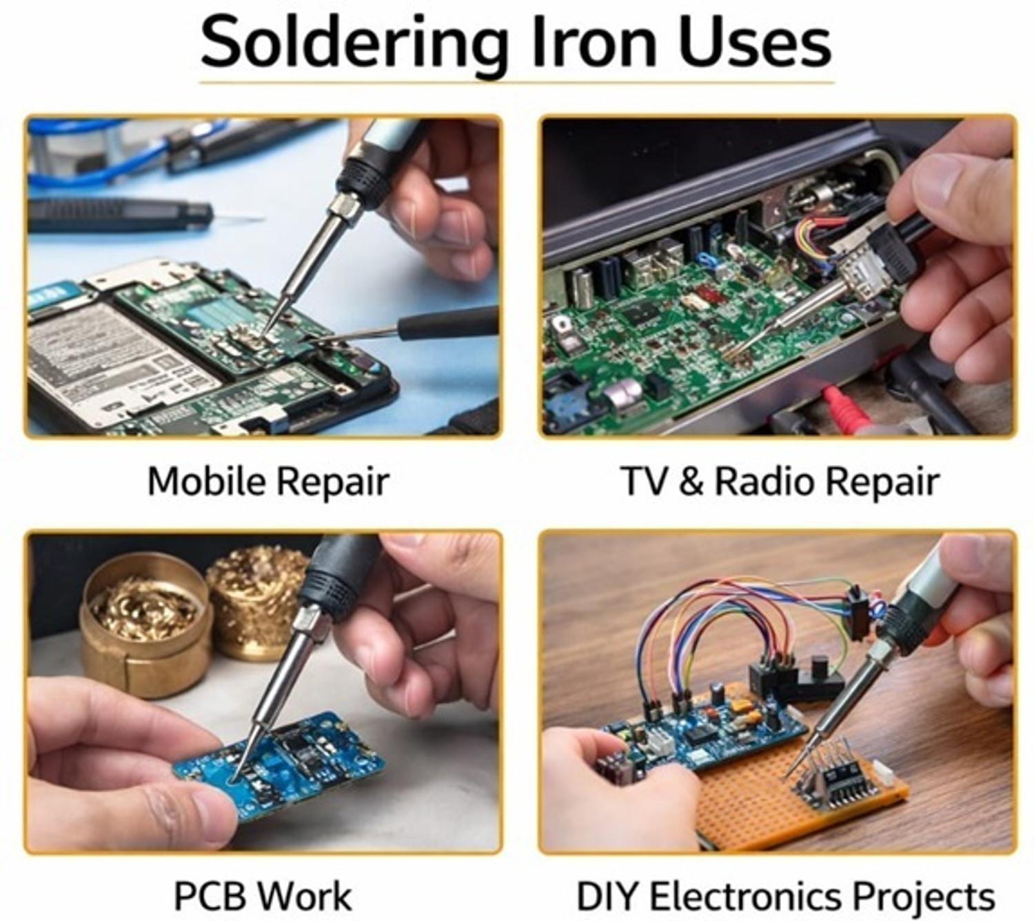 Image of EASTRA PREMIUM 60W Soldering Iron with Adjustable Temperature controler 60 W Temperature Controlled