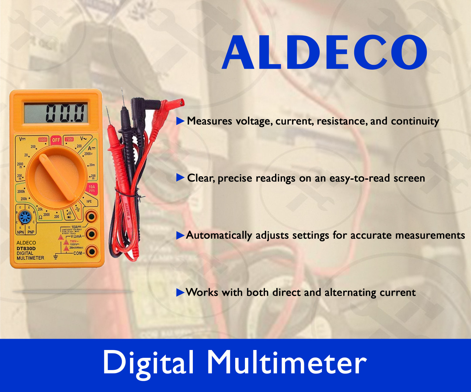 Image of Aldeco Efficient 11in1 Soldering Iron Combo with 25in1 Screw Driver & Helping Items 25 W Simple