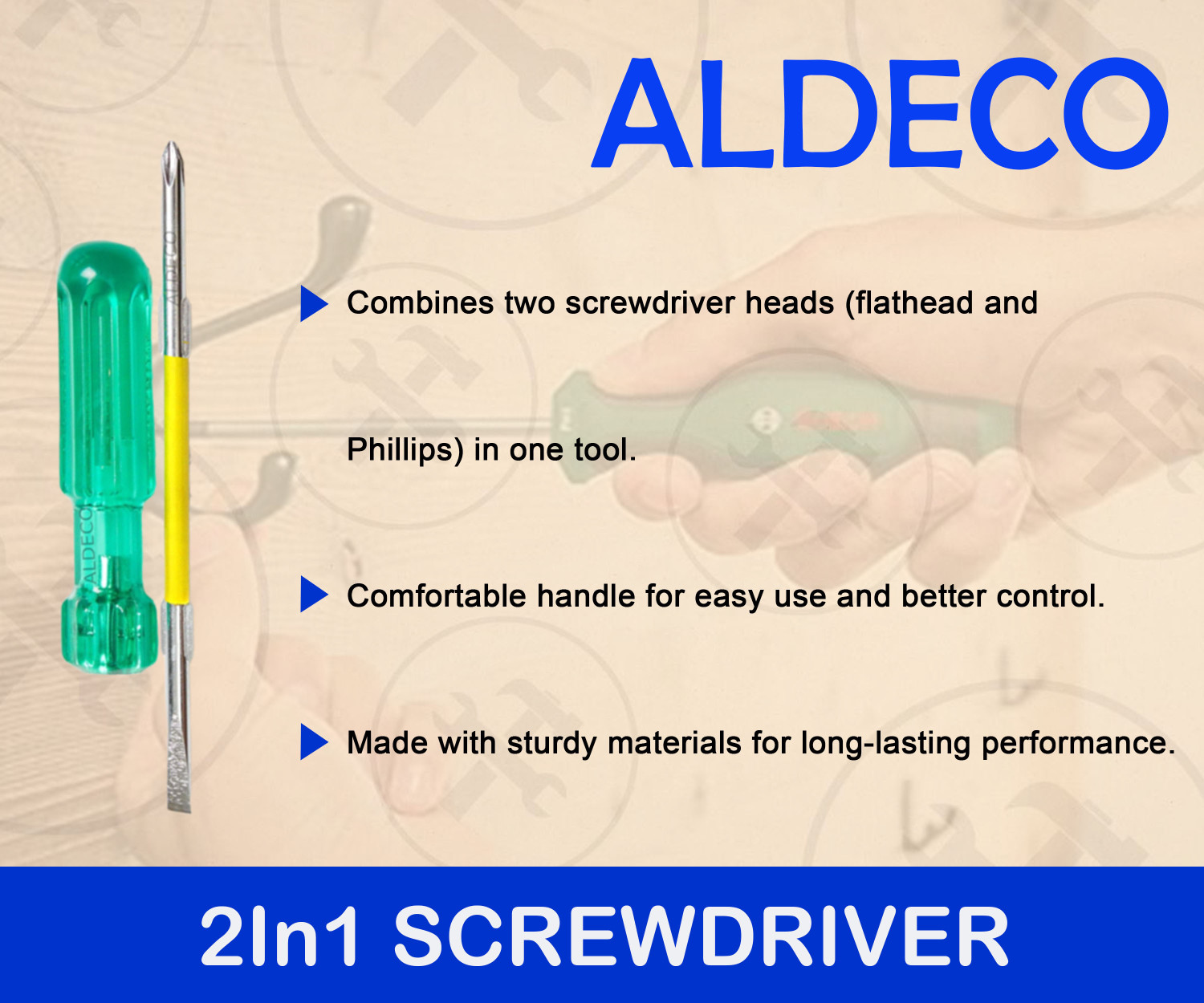 Image of Aldeco 16 Items Compact Soldering Iron Kit with Desoldering Pump & More Utility Tools 25 W Simple