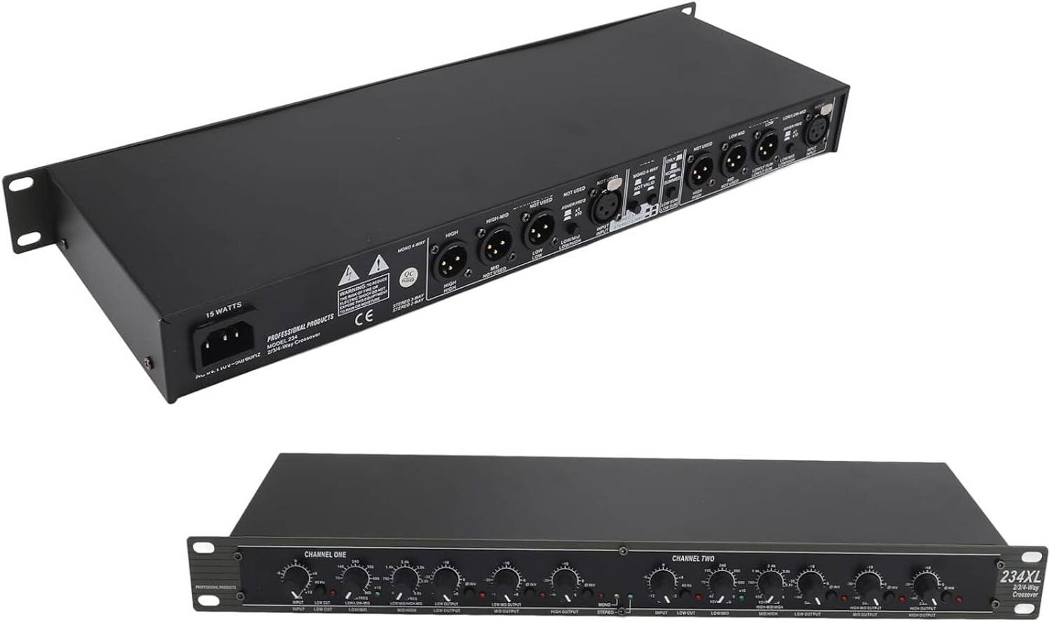 N E X MUSICALS AC234XL Mono 4 Way Crossover Analog Sound Mixer