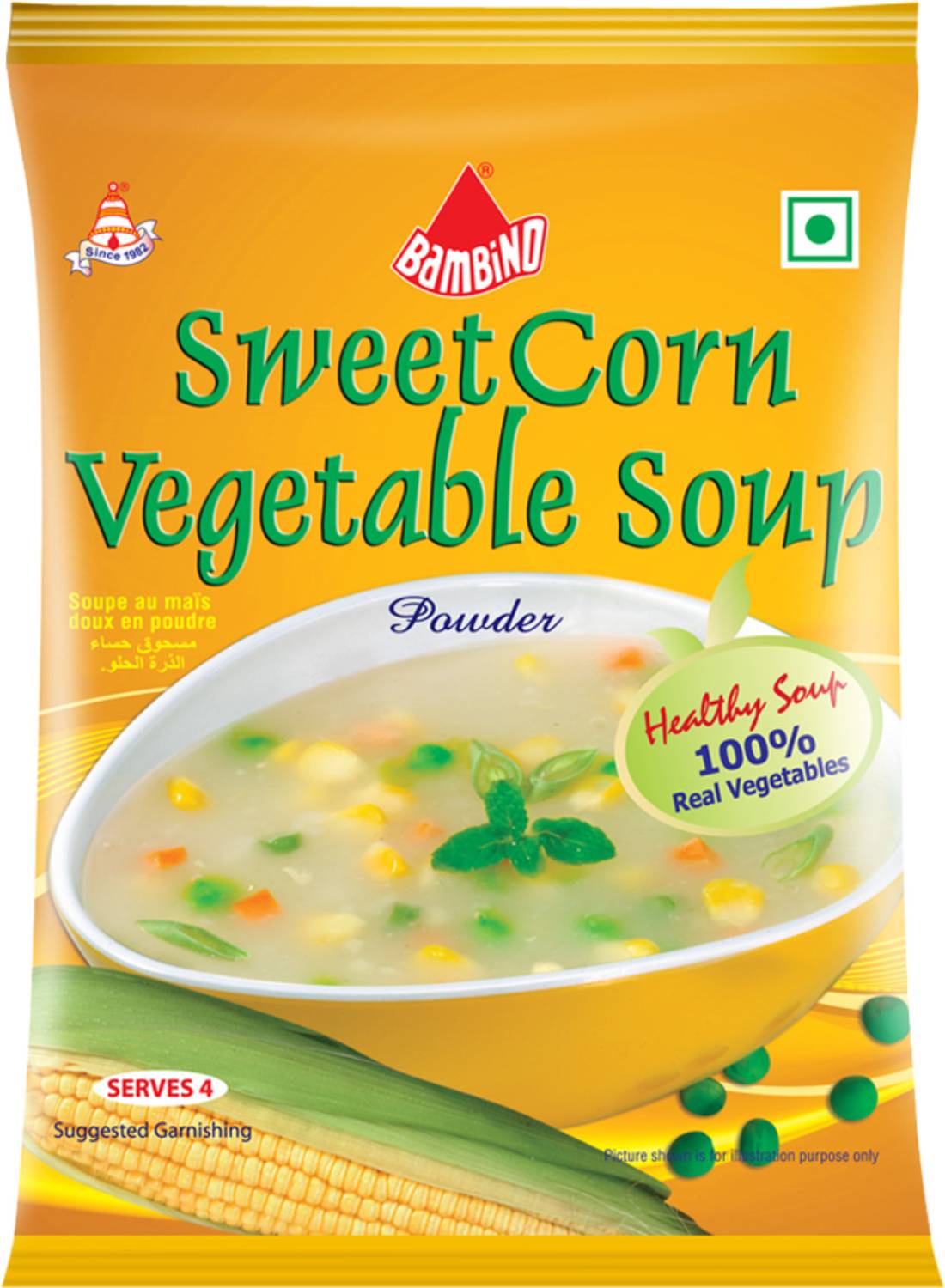 Bambino Sweet Corn Vegetable Soup