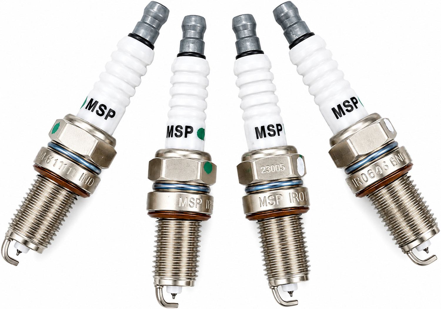 Image of EUROMAC - MSP WAGON R, ALTO, ESTILO, XL6, BREZZA, VITARA, SWIFT, S PRESSO,CIAZ,ERTIGA. S-CROSS,CELERIO,RITZ,ASTAR (K-SERIES ENGINE),BEAT,URBON CRUISER,GLANZA. Iridium Spark Plugs