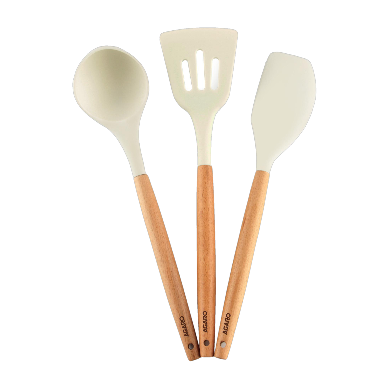 AGARO Royal Silicone Spatula, for Non-Stick Cookware, Cooking and Mixing Mixing Spatula