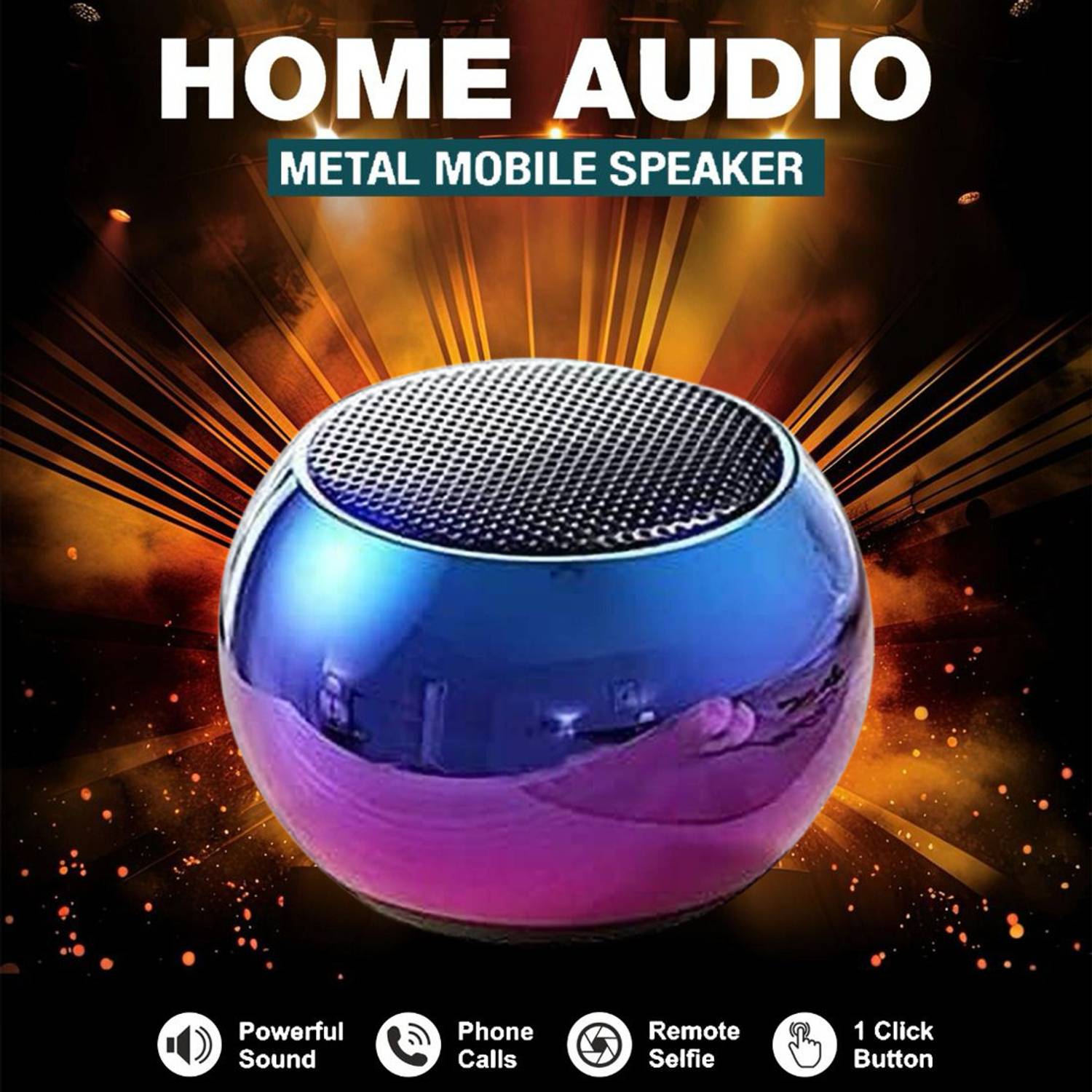 FITRIC M3 Portable Bluetooth Mini Speaker - Image 2