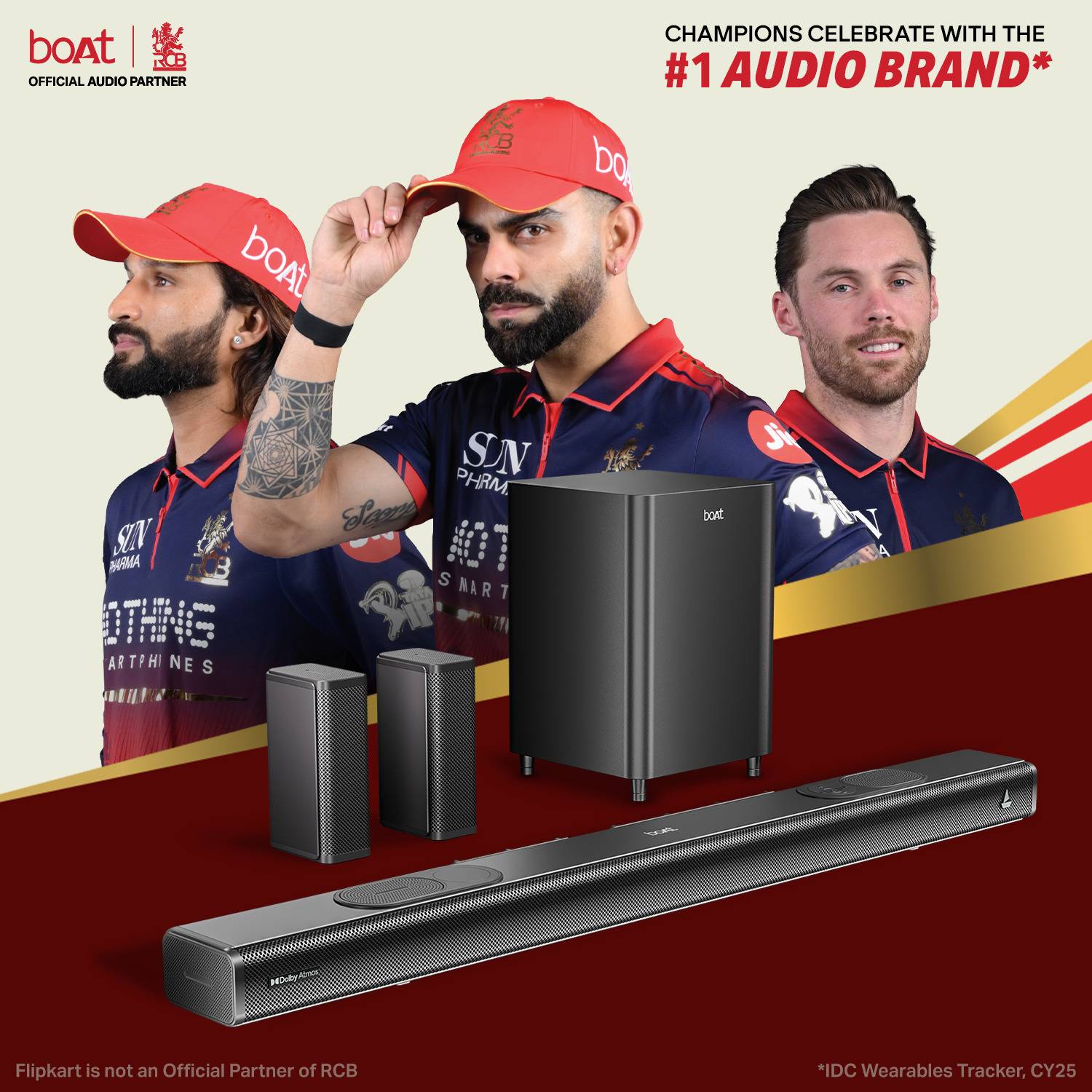 boAt Aavante Prime 7.1.4 7050DA Bluetooth Soundbar - Image 3