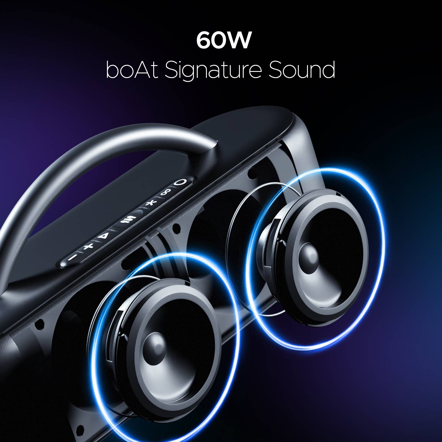 boAt Stone Lumos 60W Bluetooth Speaker, Beige - Image 2