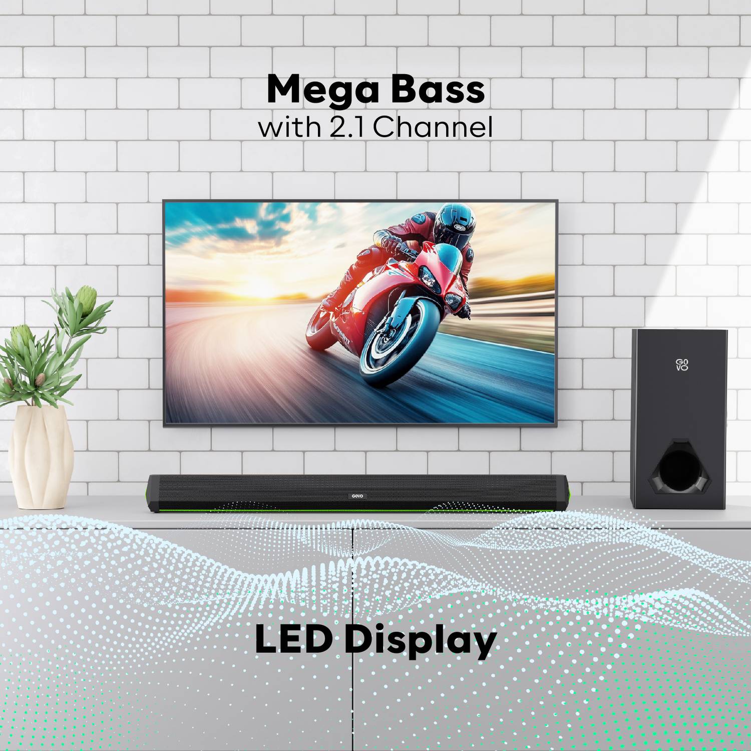 GOVO GOSURROUND 900 2.1 Bluetooth Soundbar - Image 3