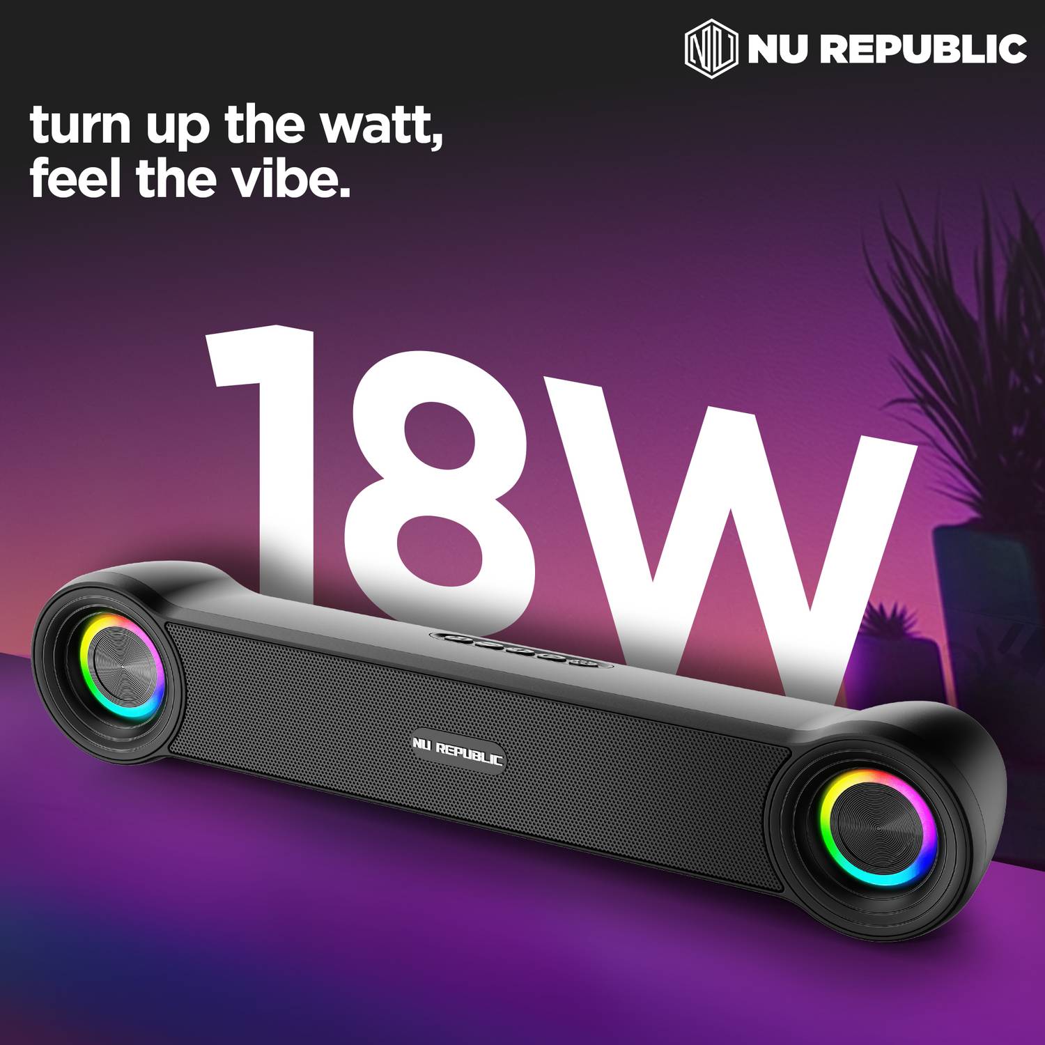 Nu Republic Partybox 180 20W Bluetooth Speaker - Image 5