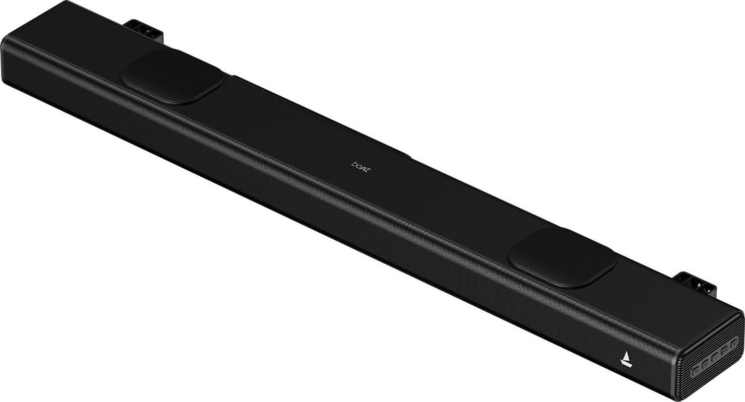 boAt Aavante 2.2 1400 with Built-in Subwoofers 140 W Bluetooth Soundbar (Premium Black, 2.2 Channel) deal from flipkart