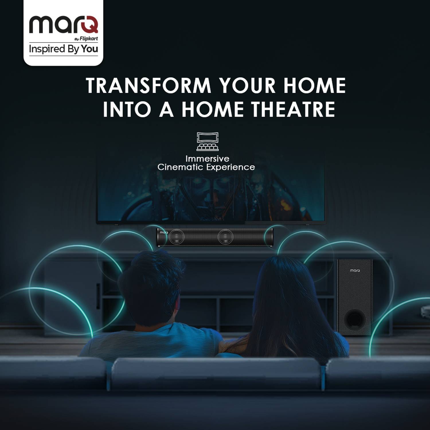 MarQ Thunder 60 60W 2.1 Channel Soundbar - Image 4
