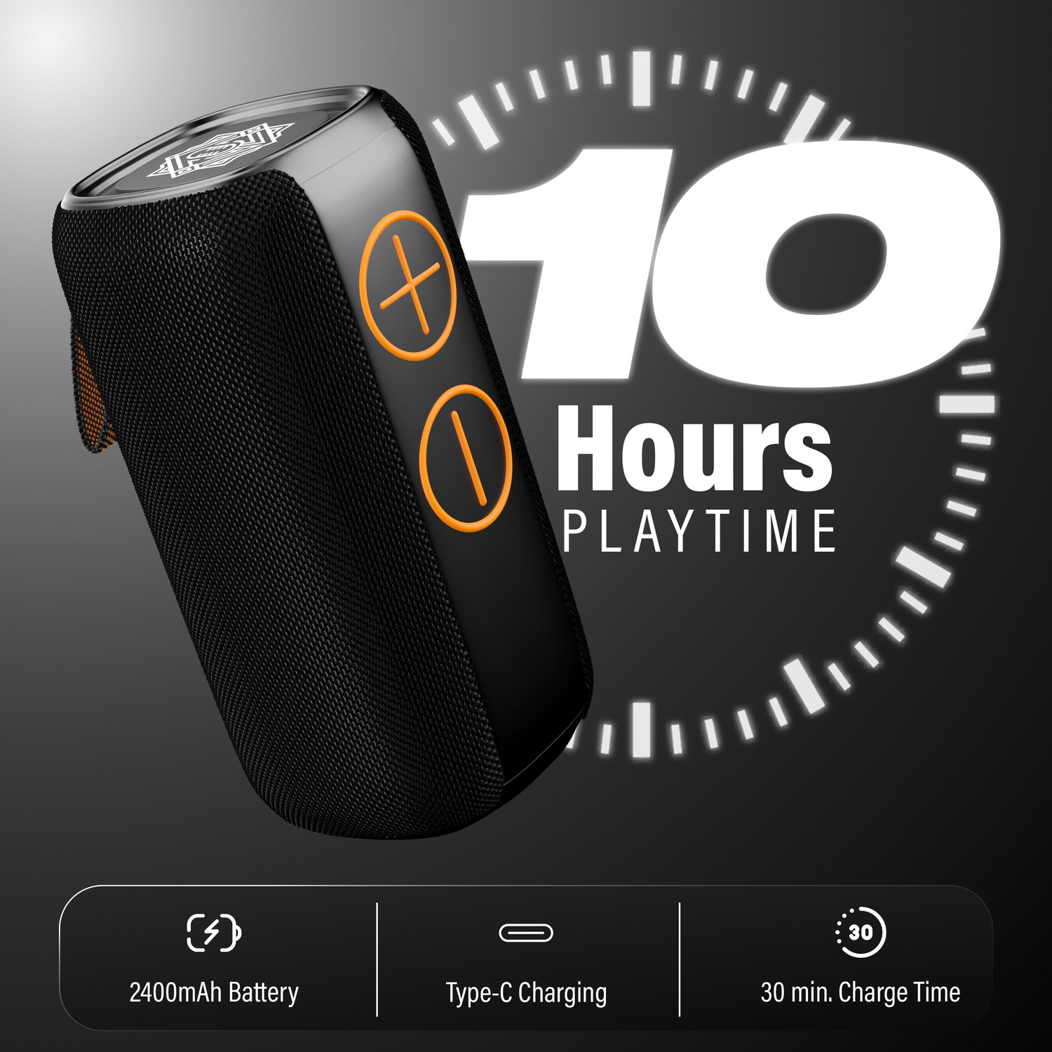 Image of Digimore D-1322 80W Party Speaker | AI Sound Boost,Splash-Proof, BT 5.3, RGB, 10H Battery 80 W Bluetooth Party Speaker