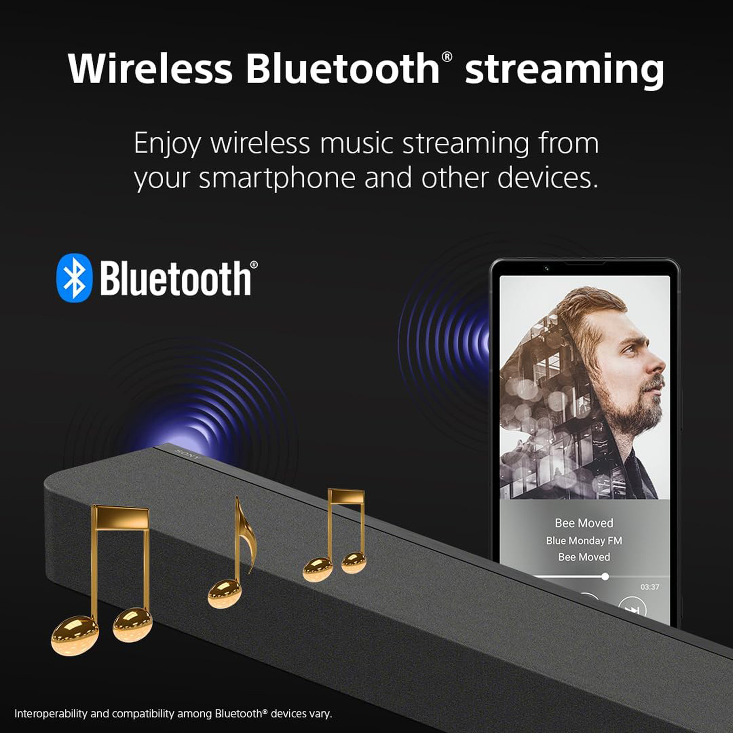 Image of SONY BRAVIA Theatre Bar 5 Dolby Atmos with wireless subwoofer 250 W Bluetooth Soundbar