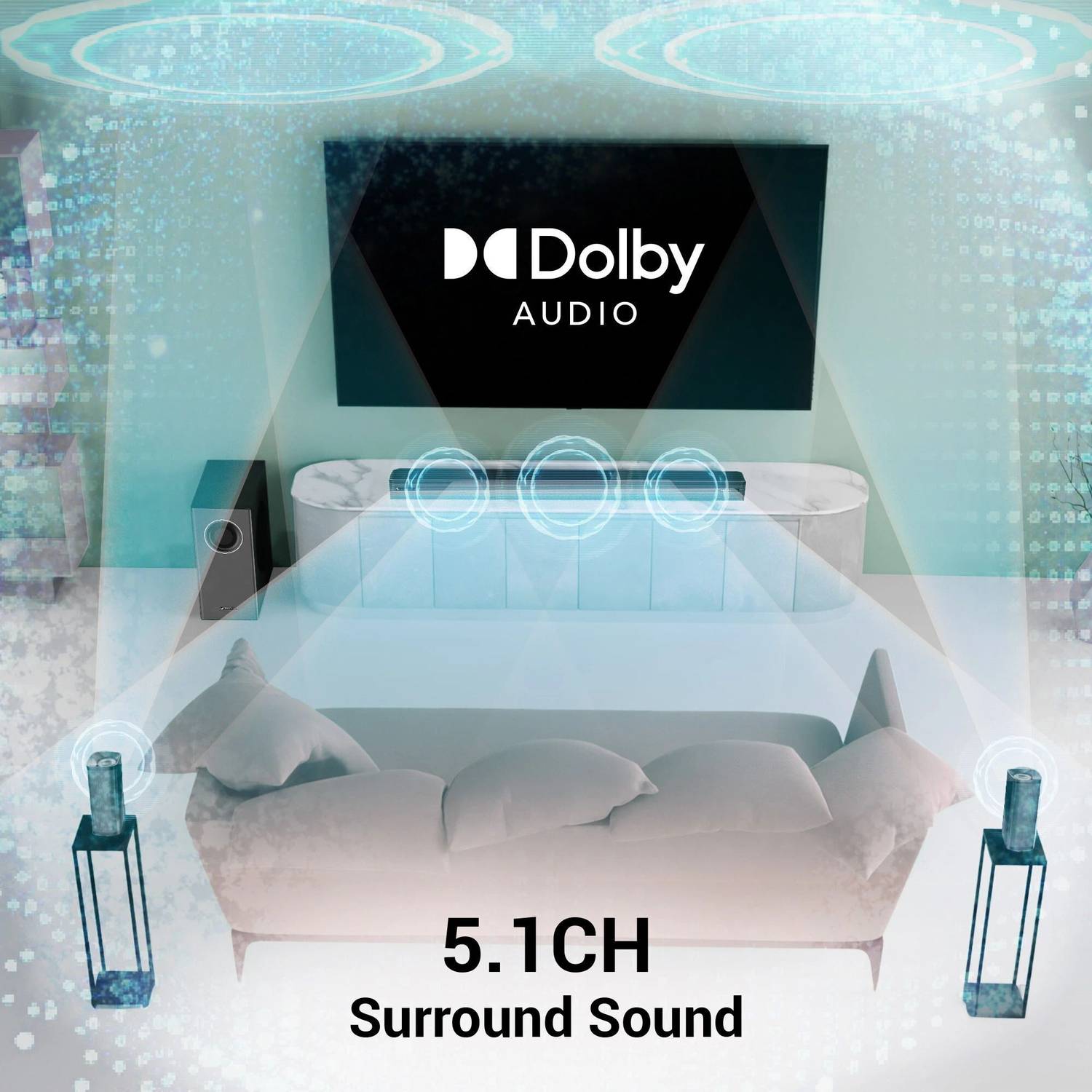 ZEBRONICS Juke Bar 9451 600W Bluetooth Soundbar - Image 4