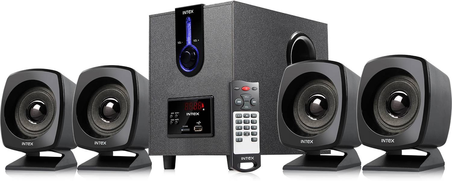 Intex IT-2616 BT 55 W Bluetooth Home Theatre(Black, 4.1 Channel)