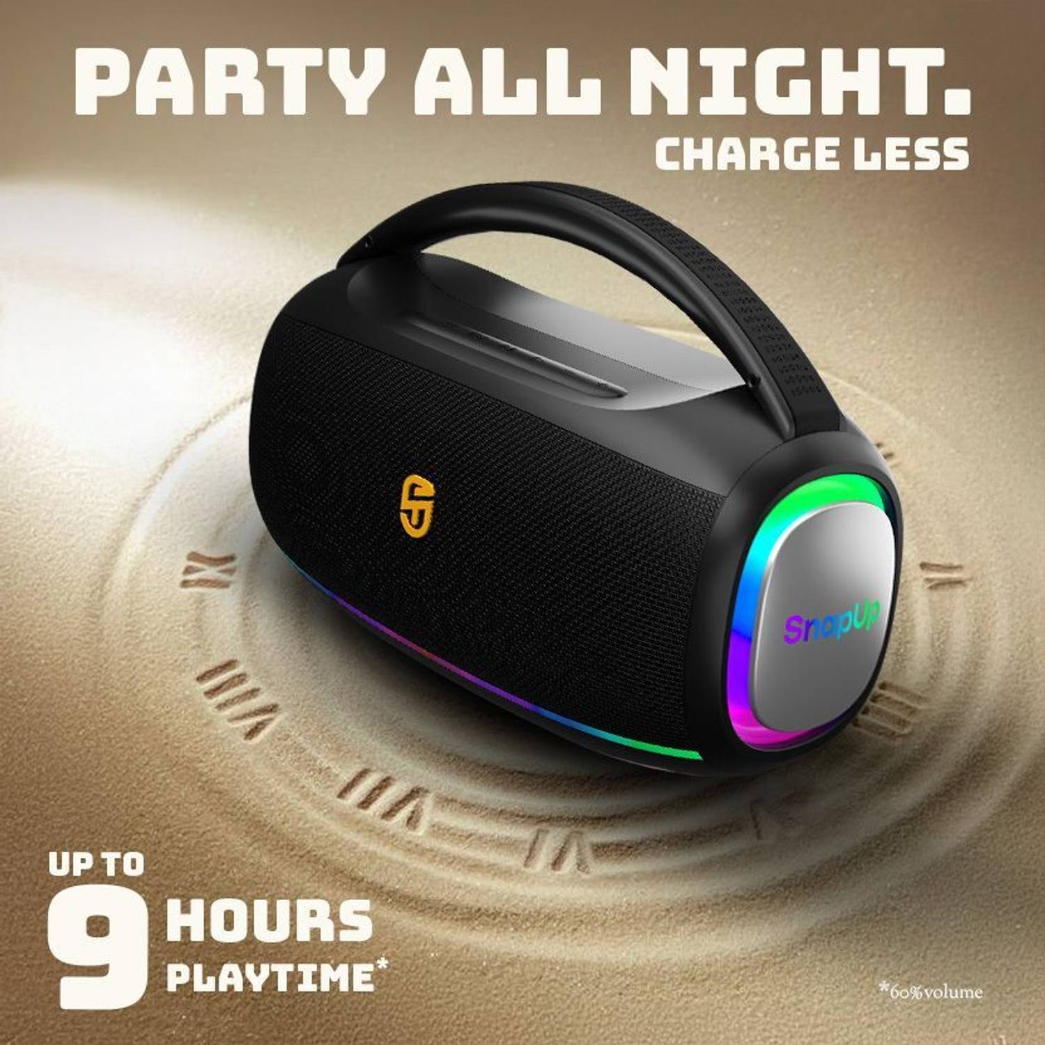 Buy SnapUp Groove Z Pro Upto 9H TYPE C Multi-Compatibility RGB TWS