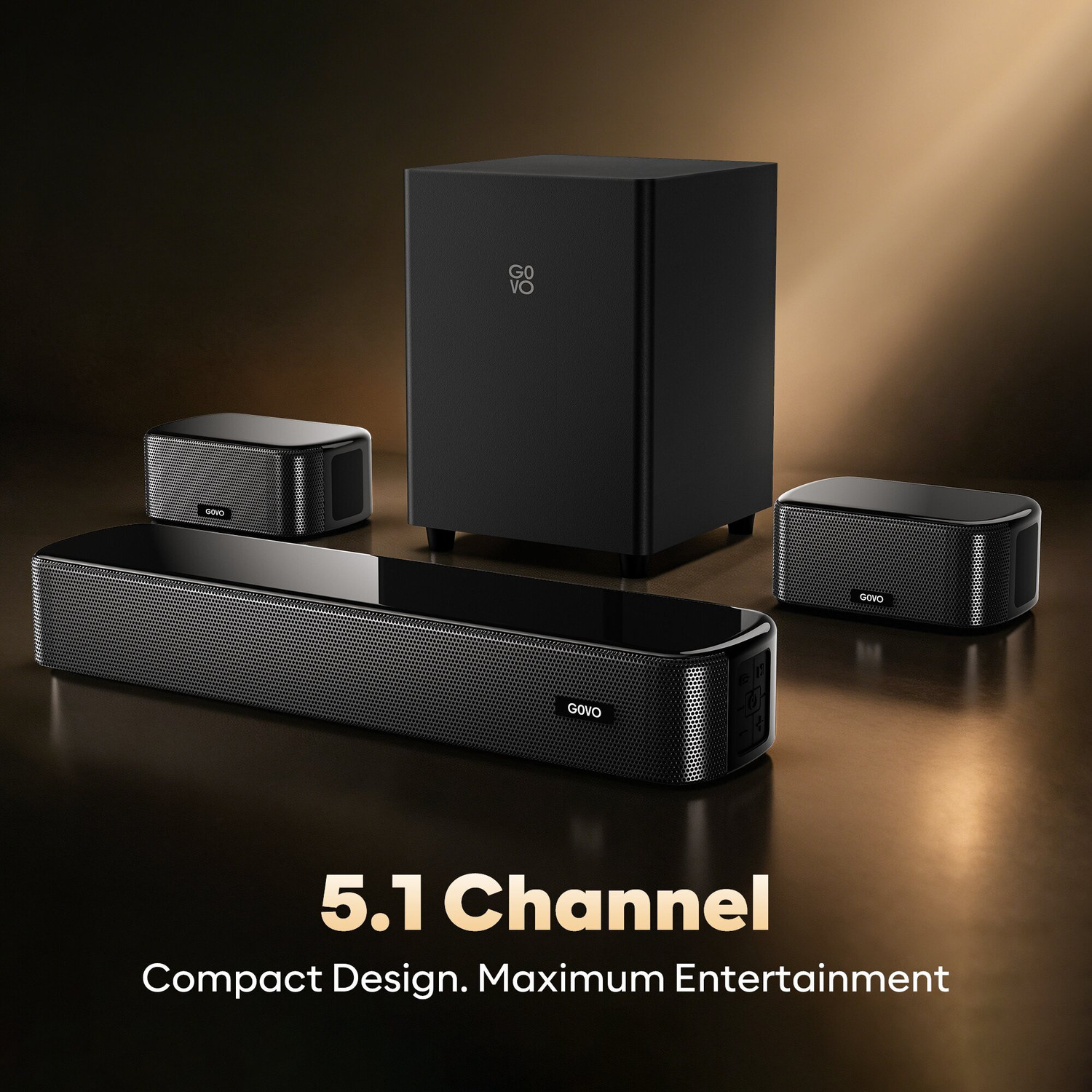 Image of GOVO GoSurround 690 120 W Bluetooth Soundbar