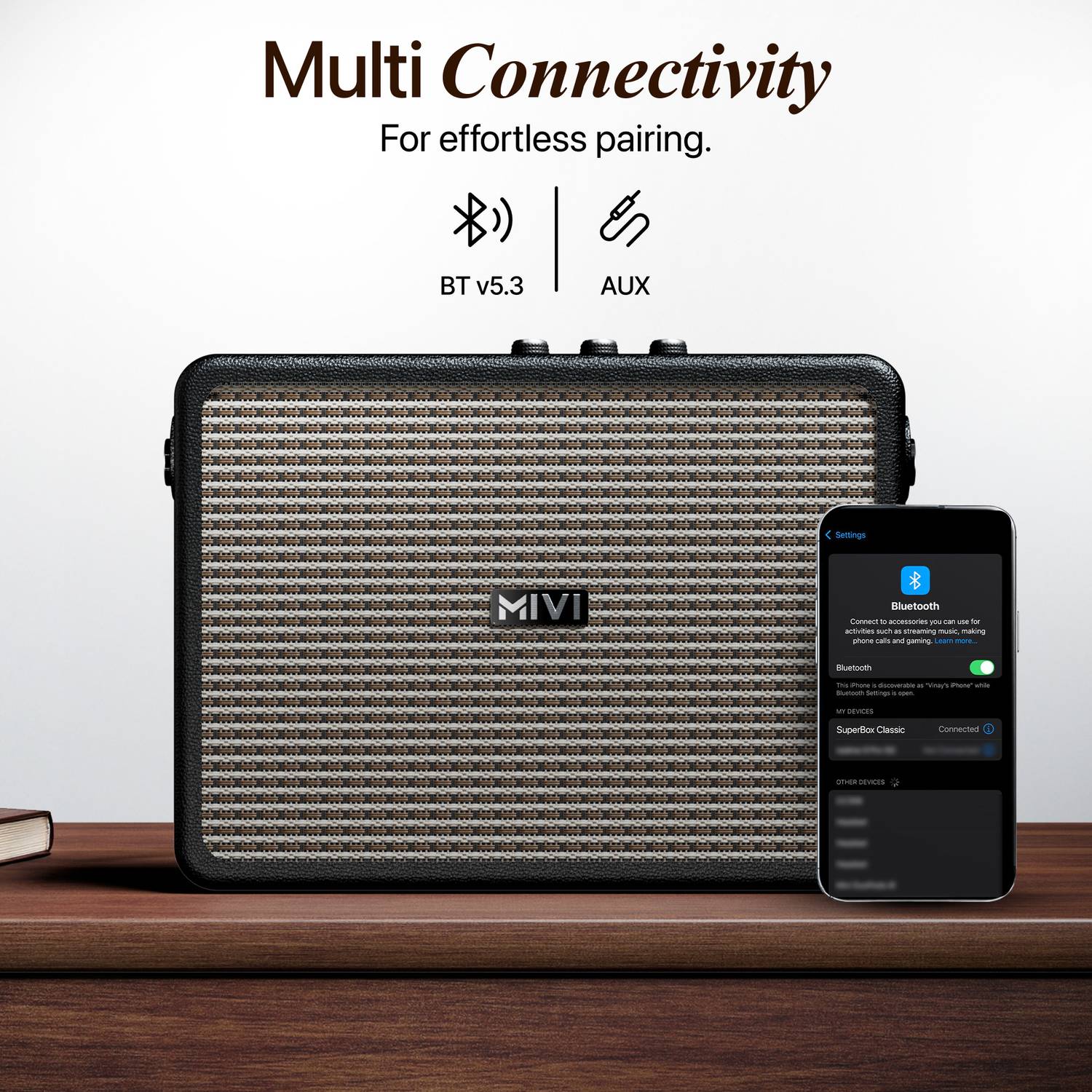 Mivi Superbox 120W Bluetooth Party Speaker - Image 4