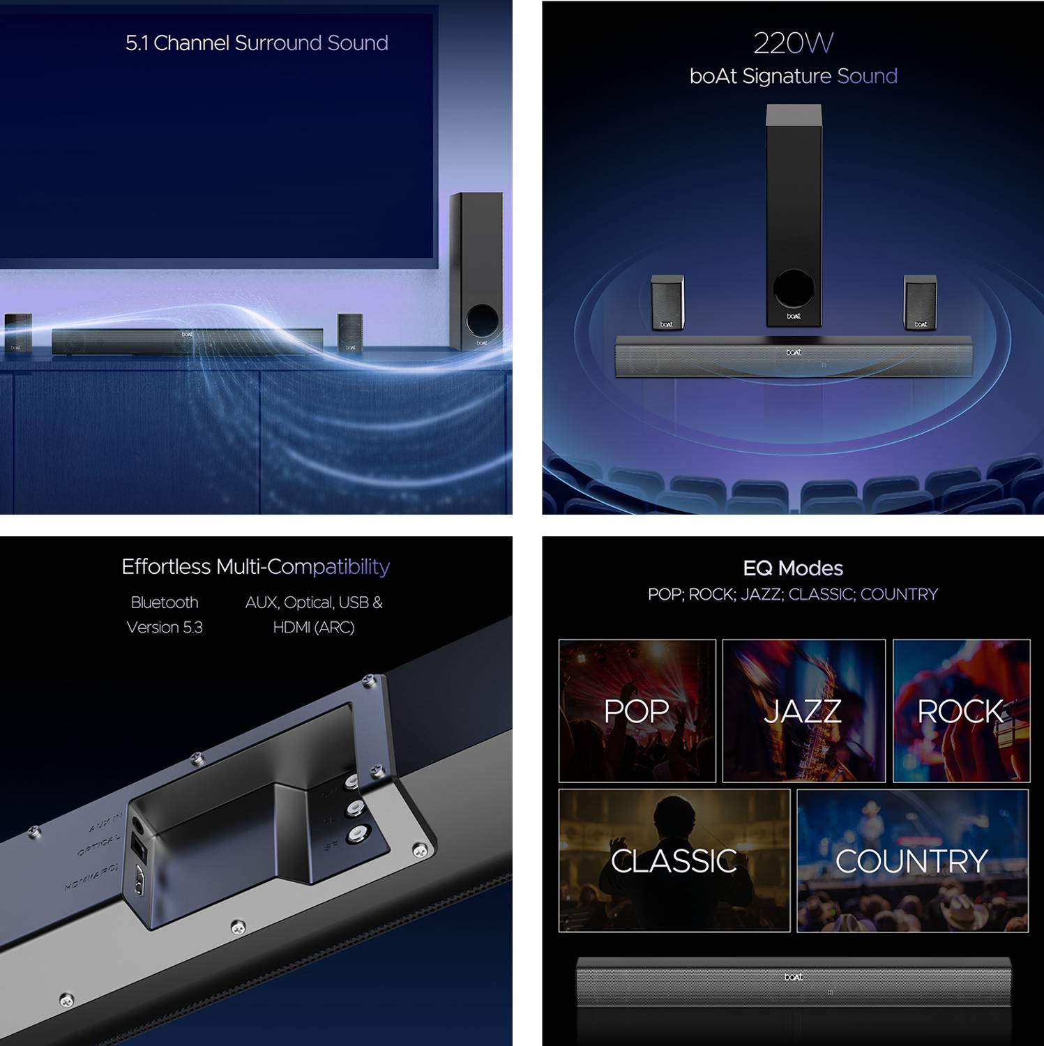boAt Aavante Bar 2400 Pro 220 W Bluetooth Soundbar - Image 2