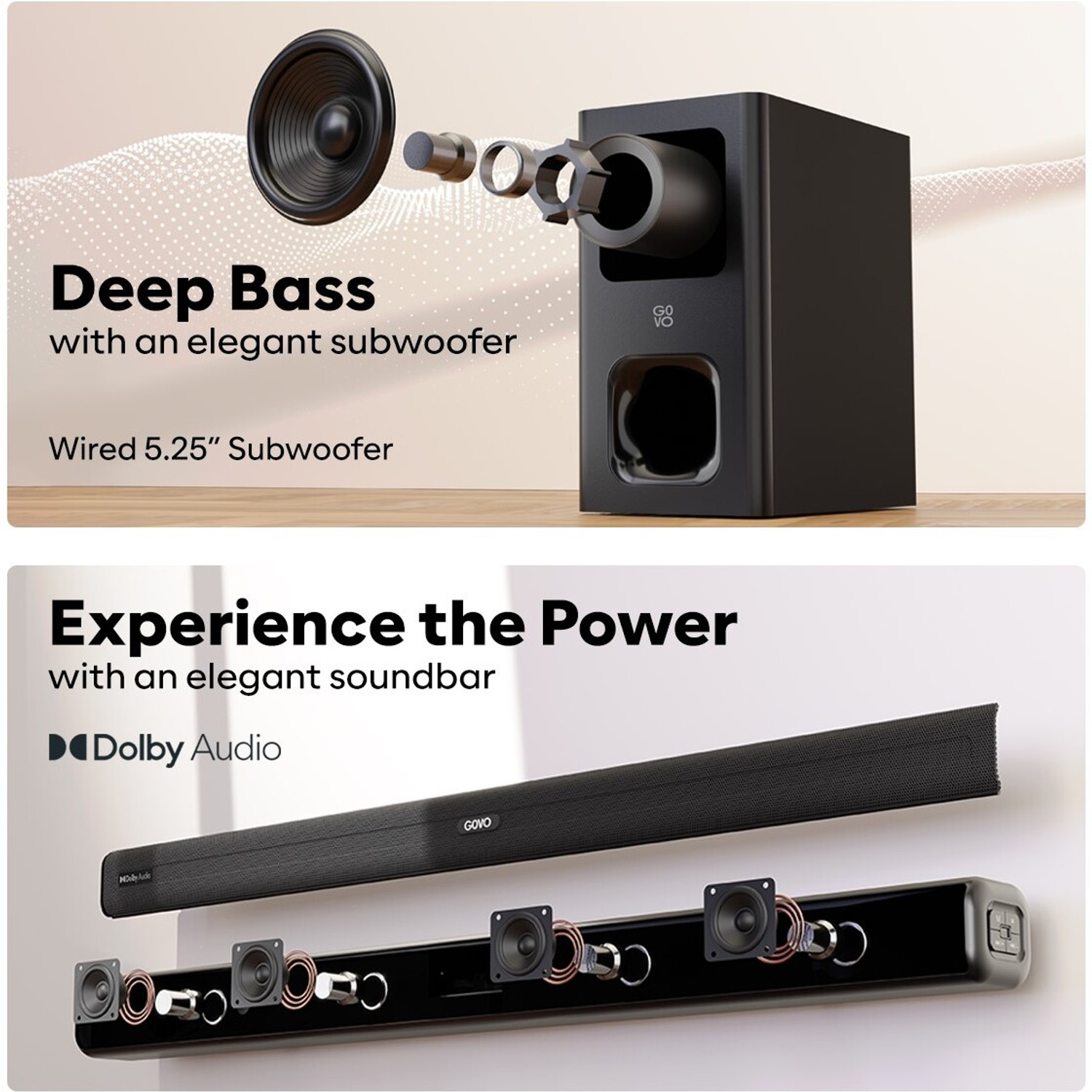 Image of GOVO GOSURROUND 800 Dolby Digital 180 W Bluetooth Soundbar